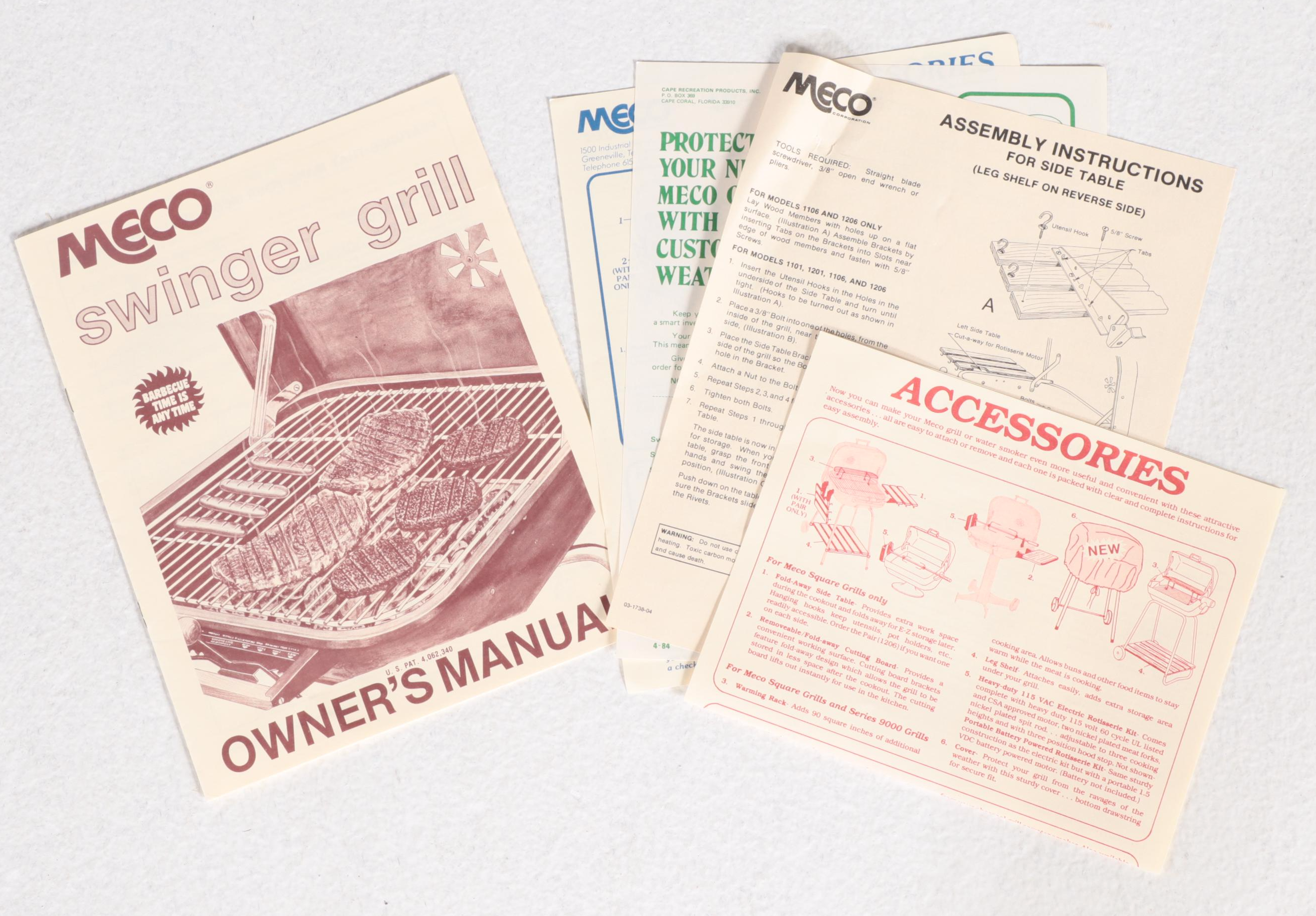 Meco Swinger Charcoal Grill