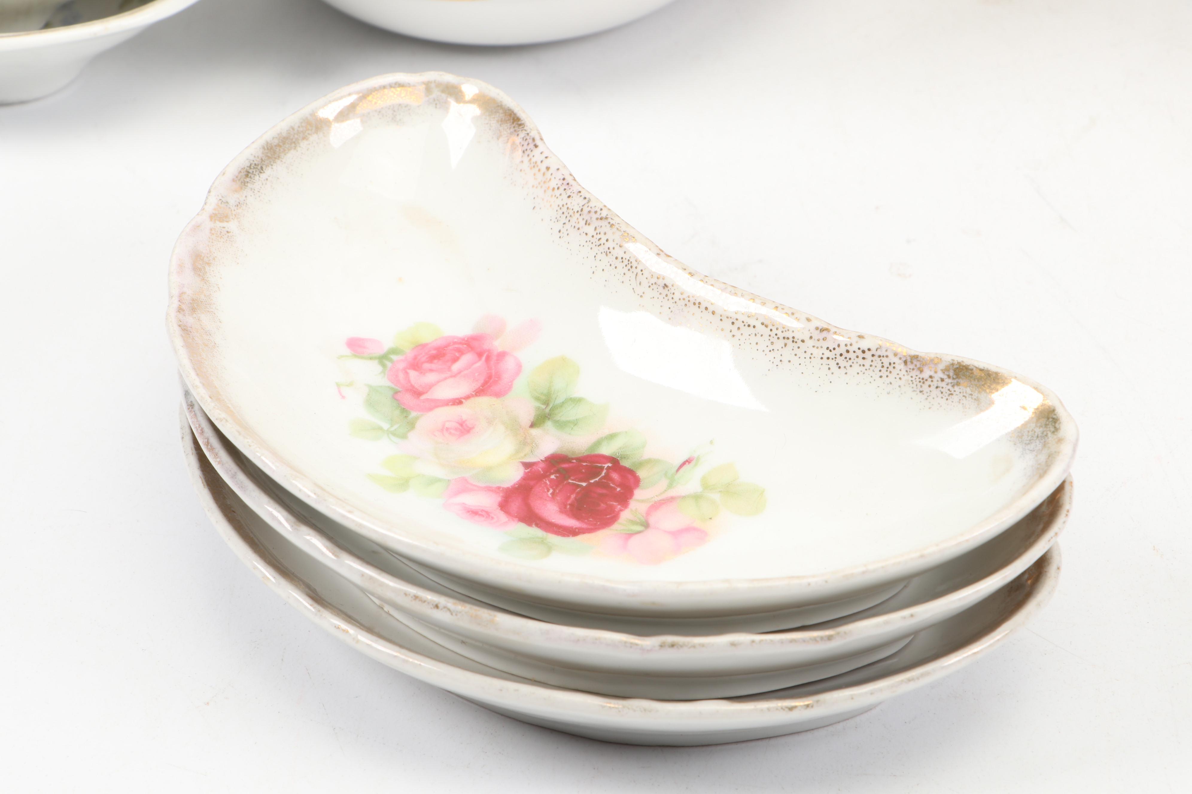 Noritake "Gloria" Porcelain Teacup and Saucer with More