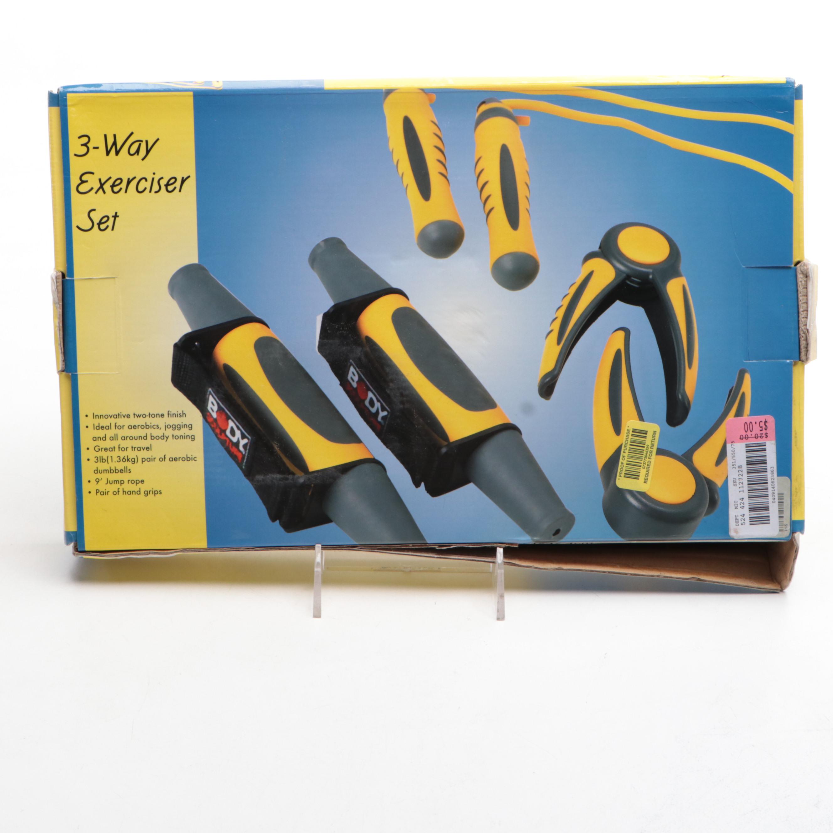 Benfini-B Salons Professional Style Clippers with Exerciser Set and Memory Box