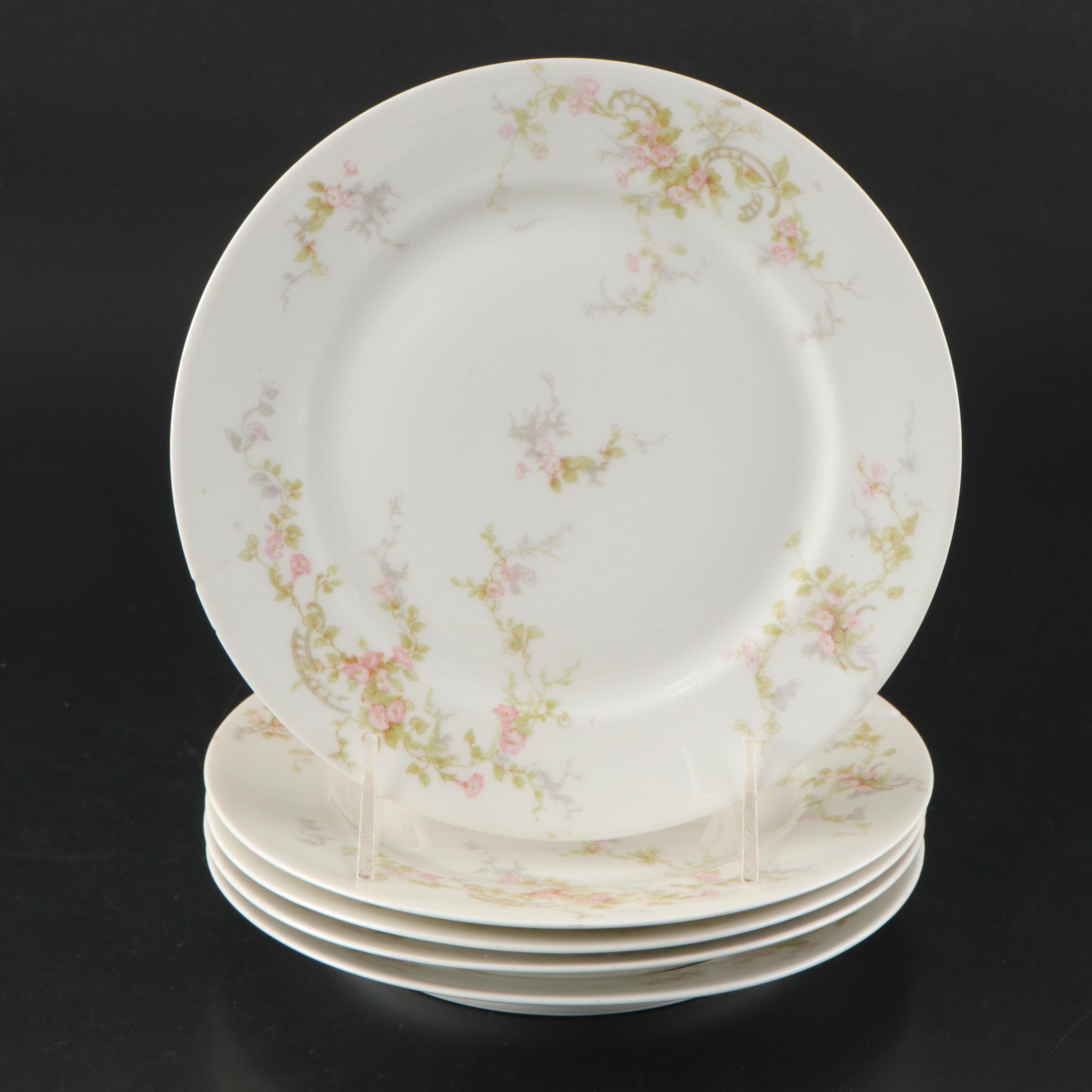 Theodore Haviland Porcelain Dinner Plates, Creamer, Gravy Boat and More