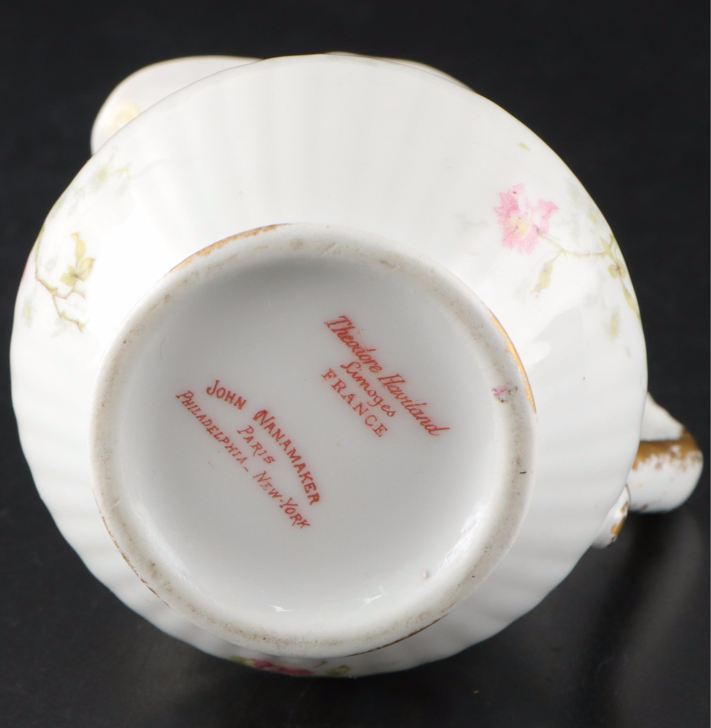 Theodore Haviland Porcelain Dinner Plates, Creamer, Gravy Boat and More