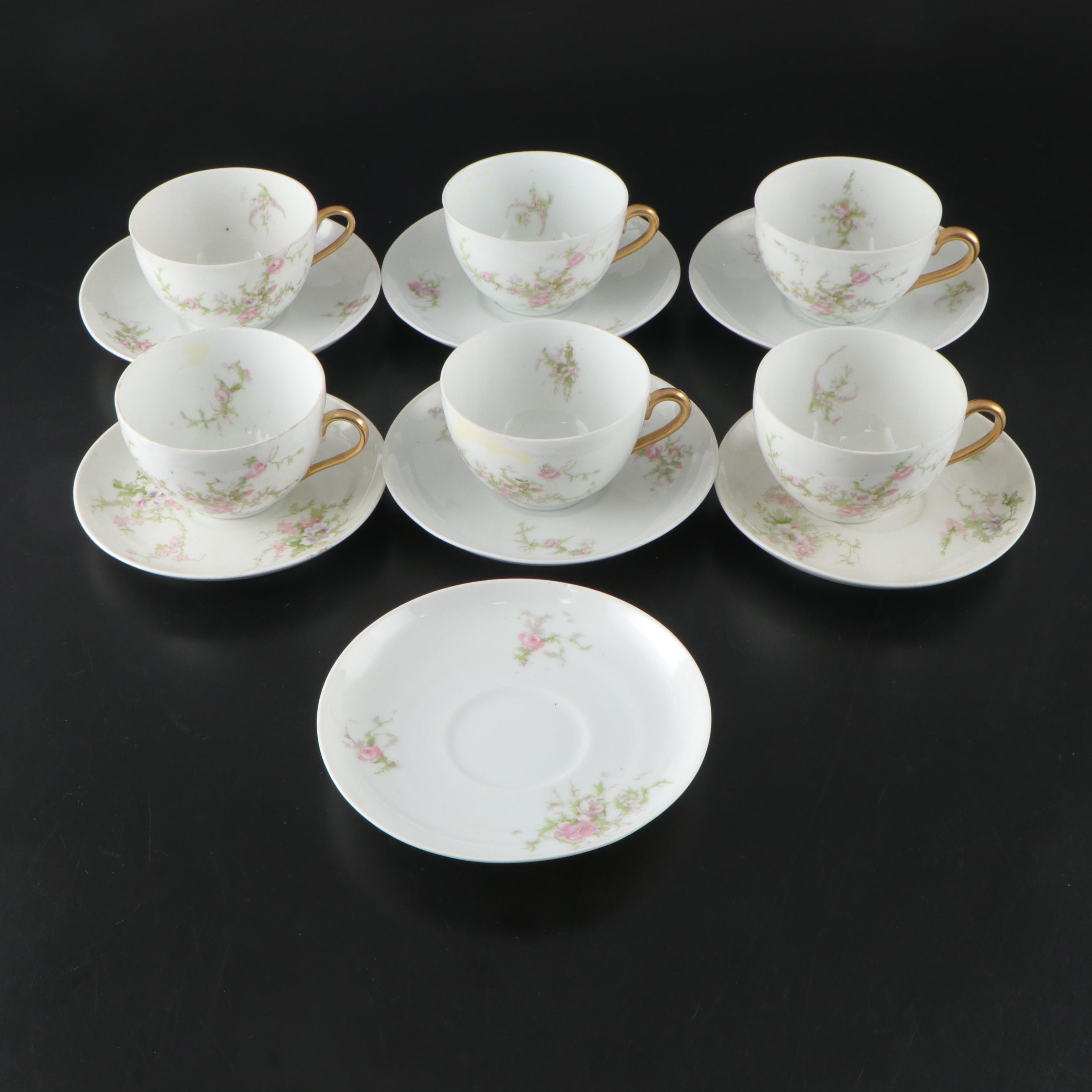 Theodore Haviland Porcelain Dinner Plates, Creamer, Gravy Boat and More
