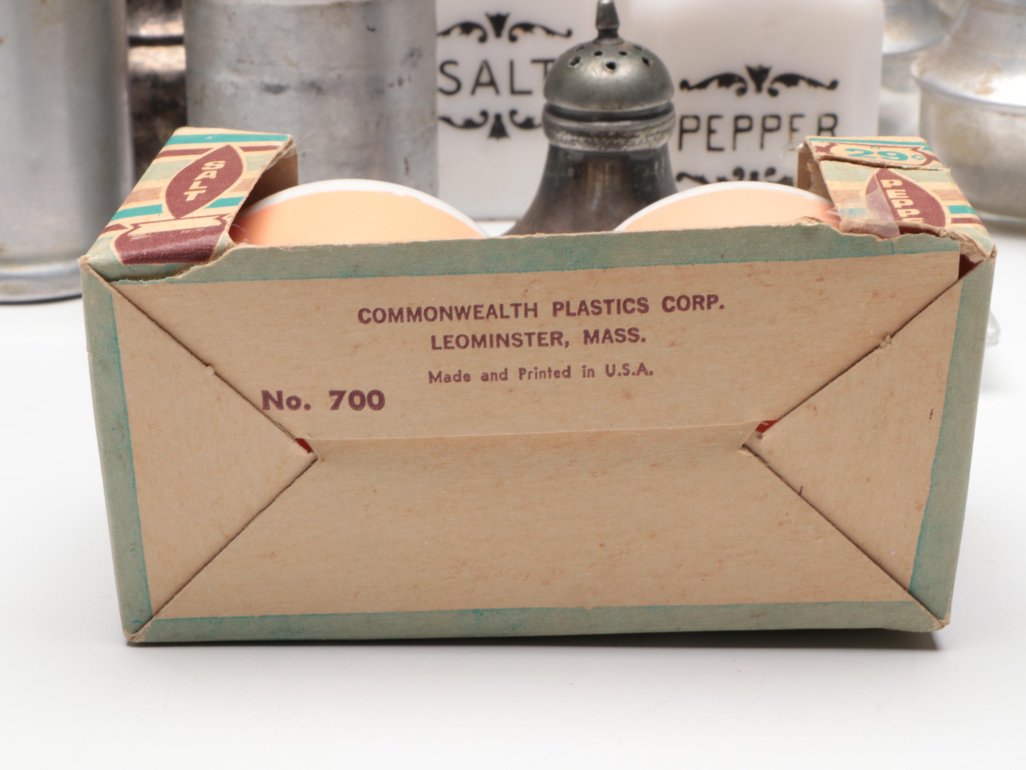 Rogers, Smith & Co., Commonwealth Plastics with Other Shakers and Wall Hanging