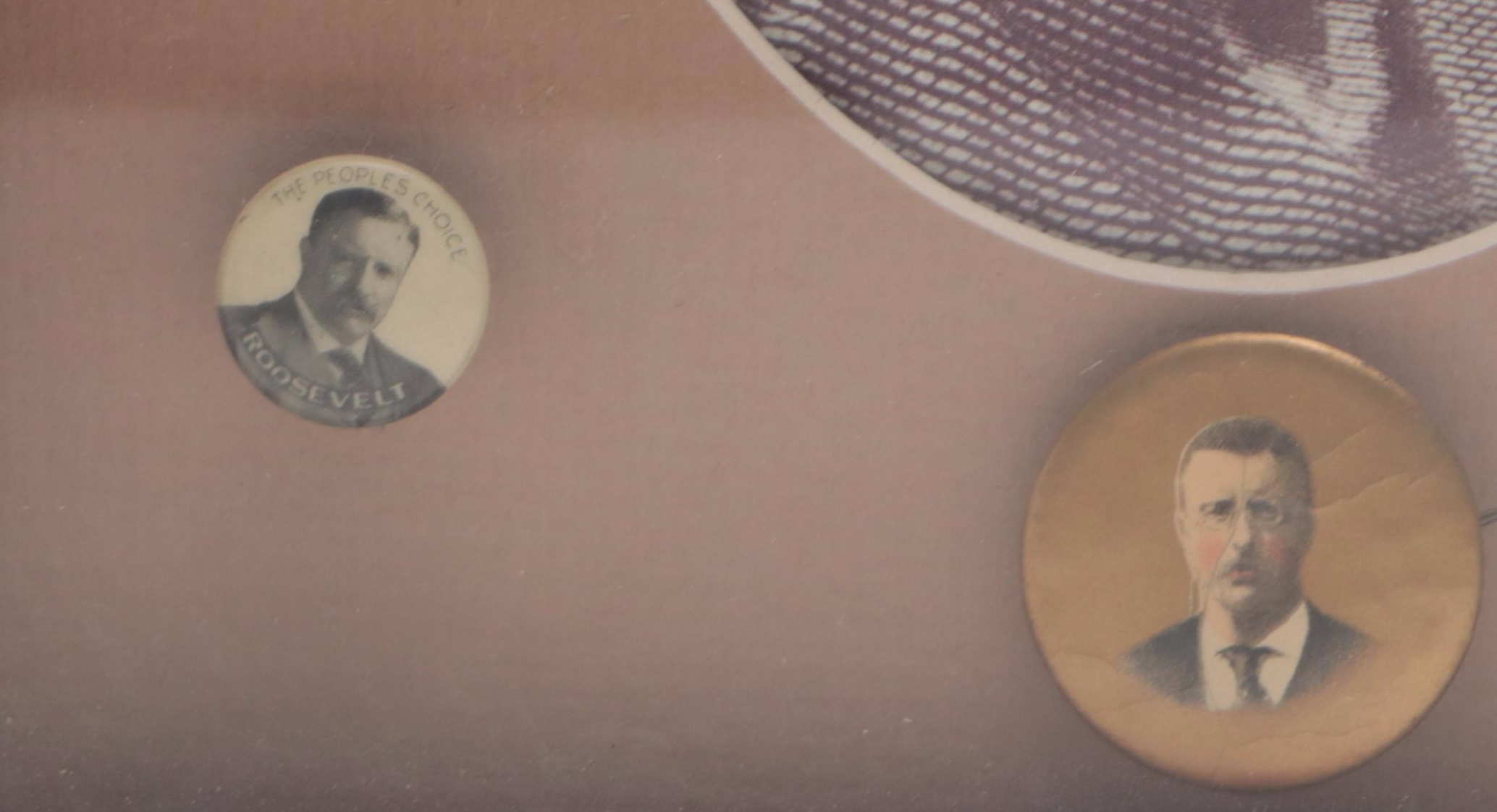 Theodore Roosevelt Political Pinbacks and Print