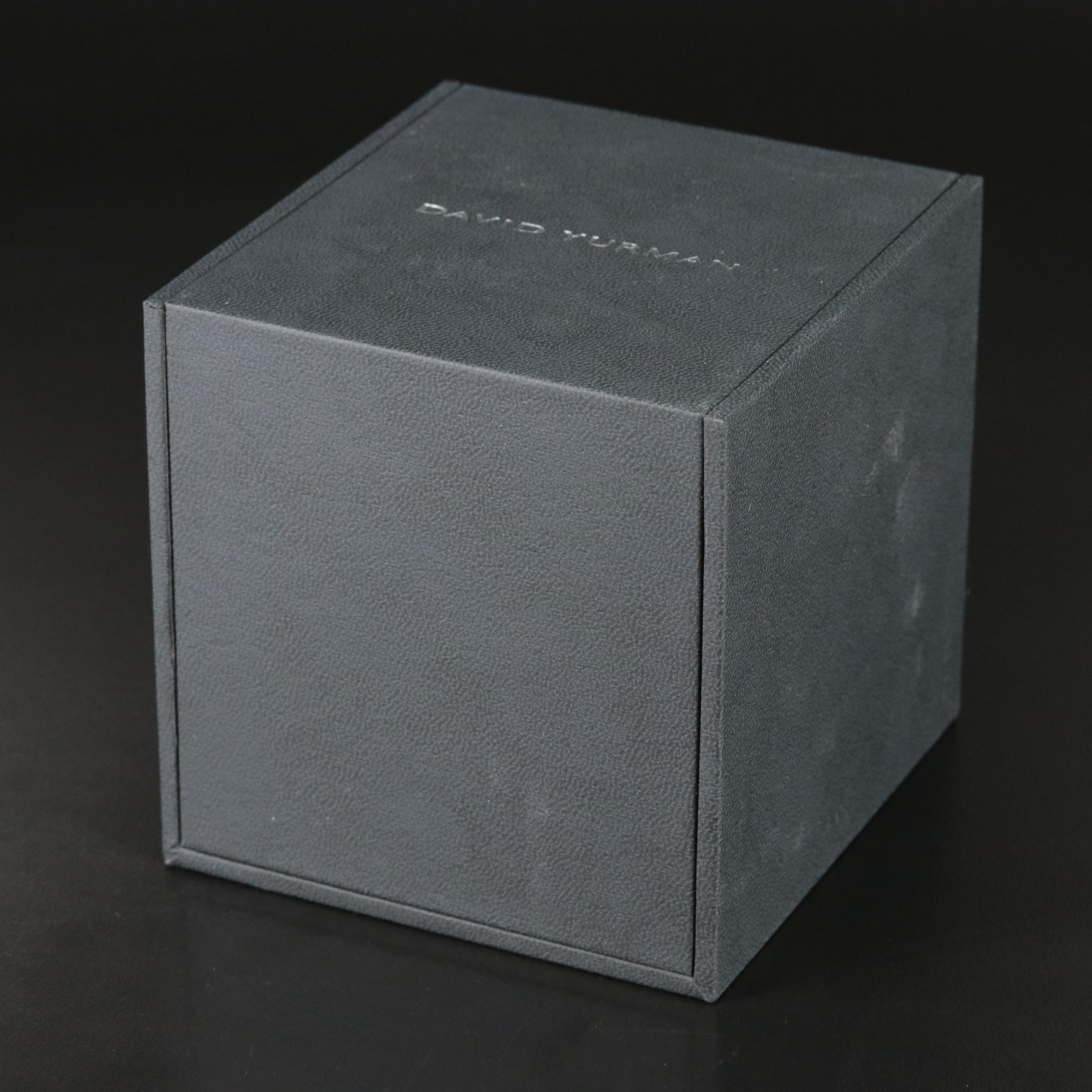 David Yurman Chevron Link Sterling ID Bracelet