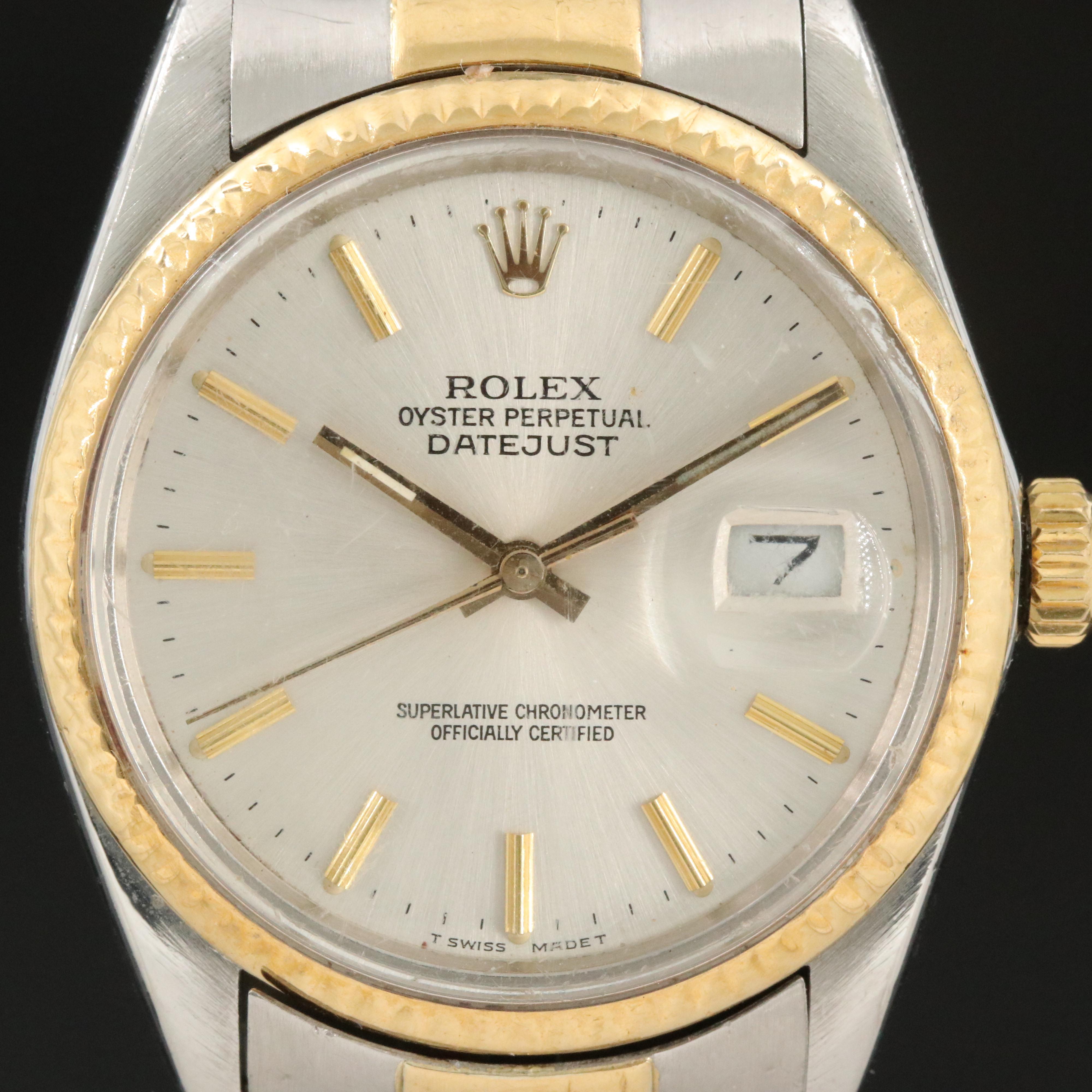 1985 Rolex Oyster Perpetual Datejust Watch
