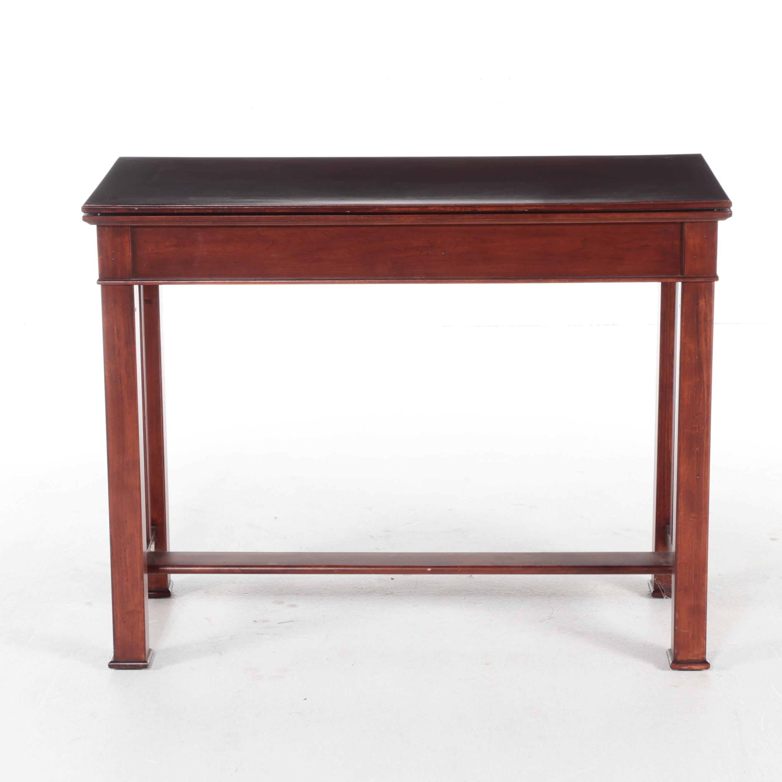 Golden Oak Misson Style Cherry Games Table