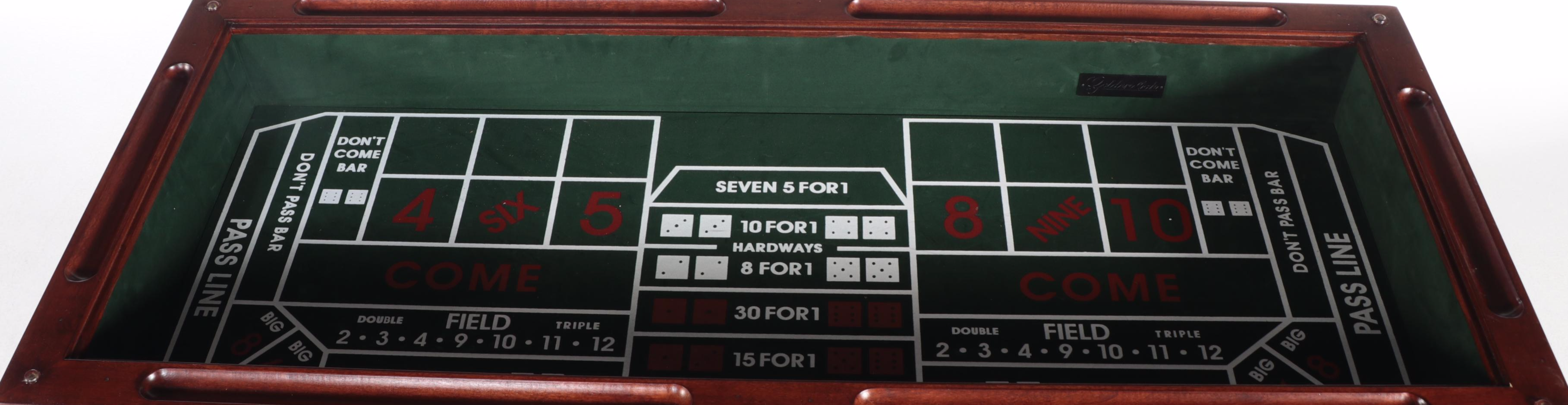 Golden Oak Misson Style Cherry Games Table