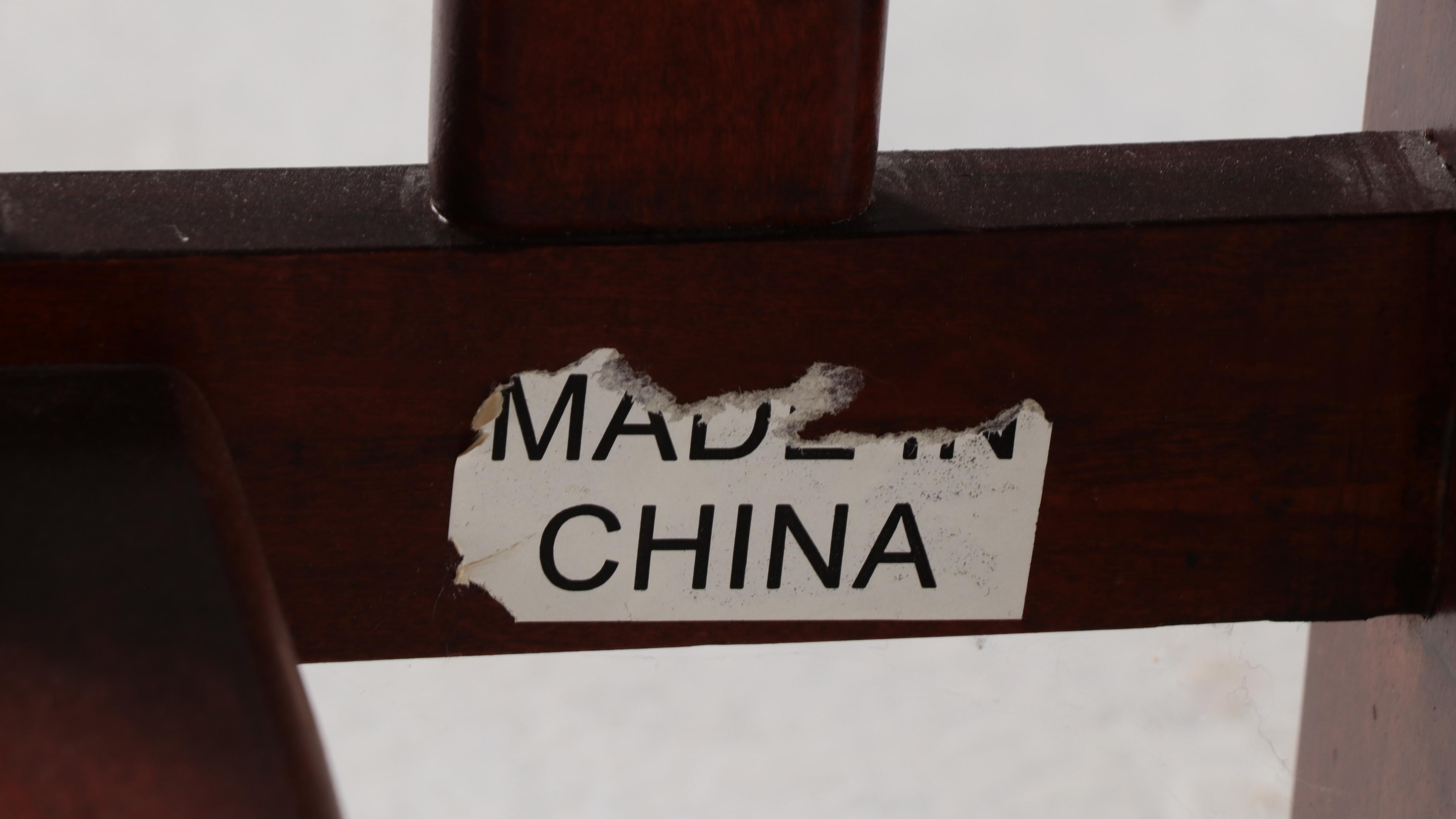 Golden Oak Misson Style Cherry Games Table