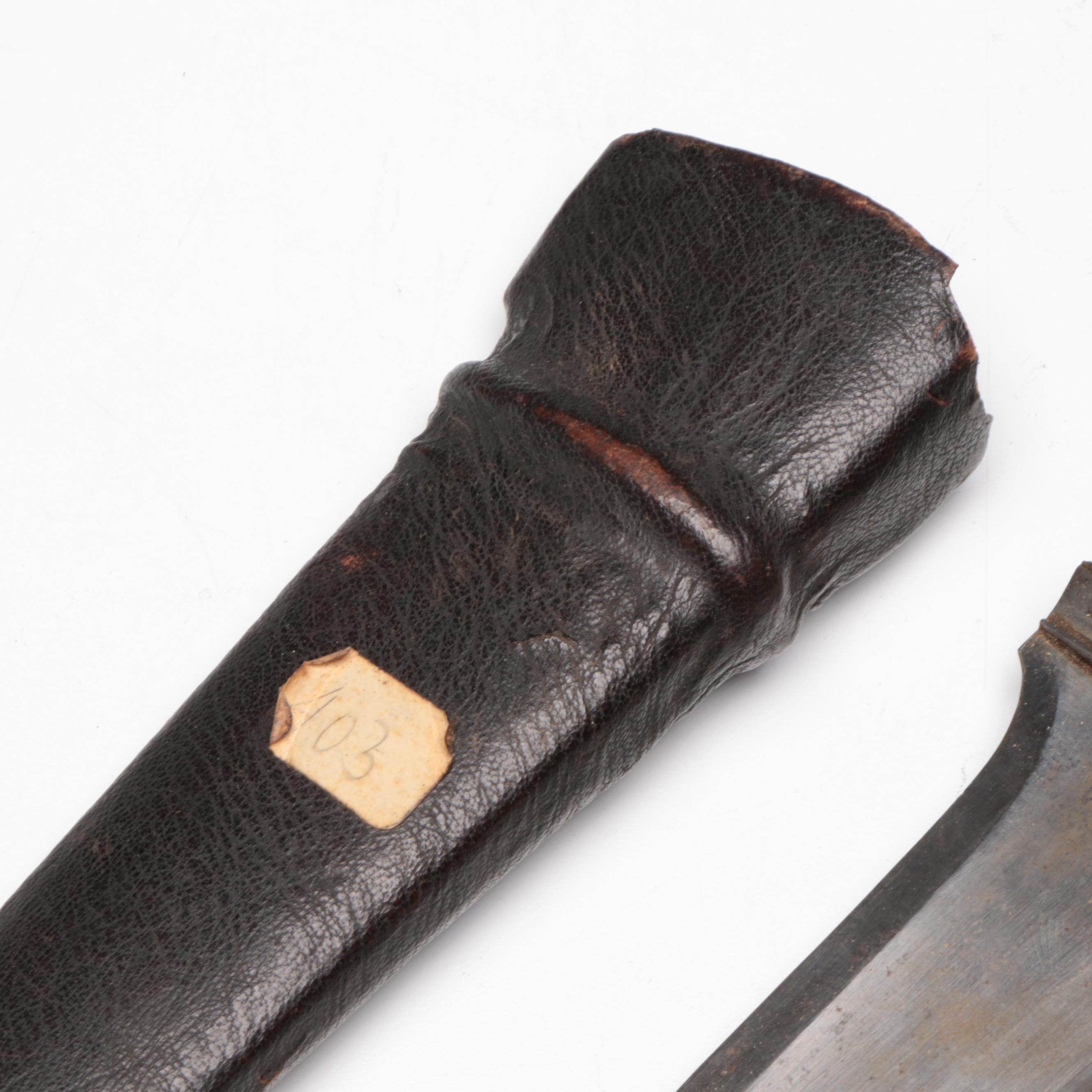 Punjabi Serpentine Handled Pesh-Kabz