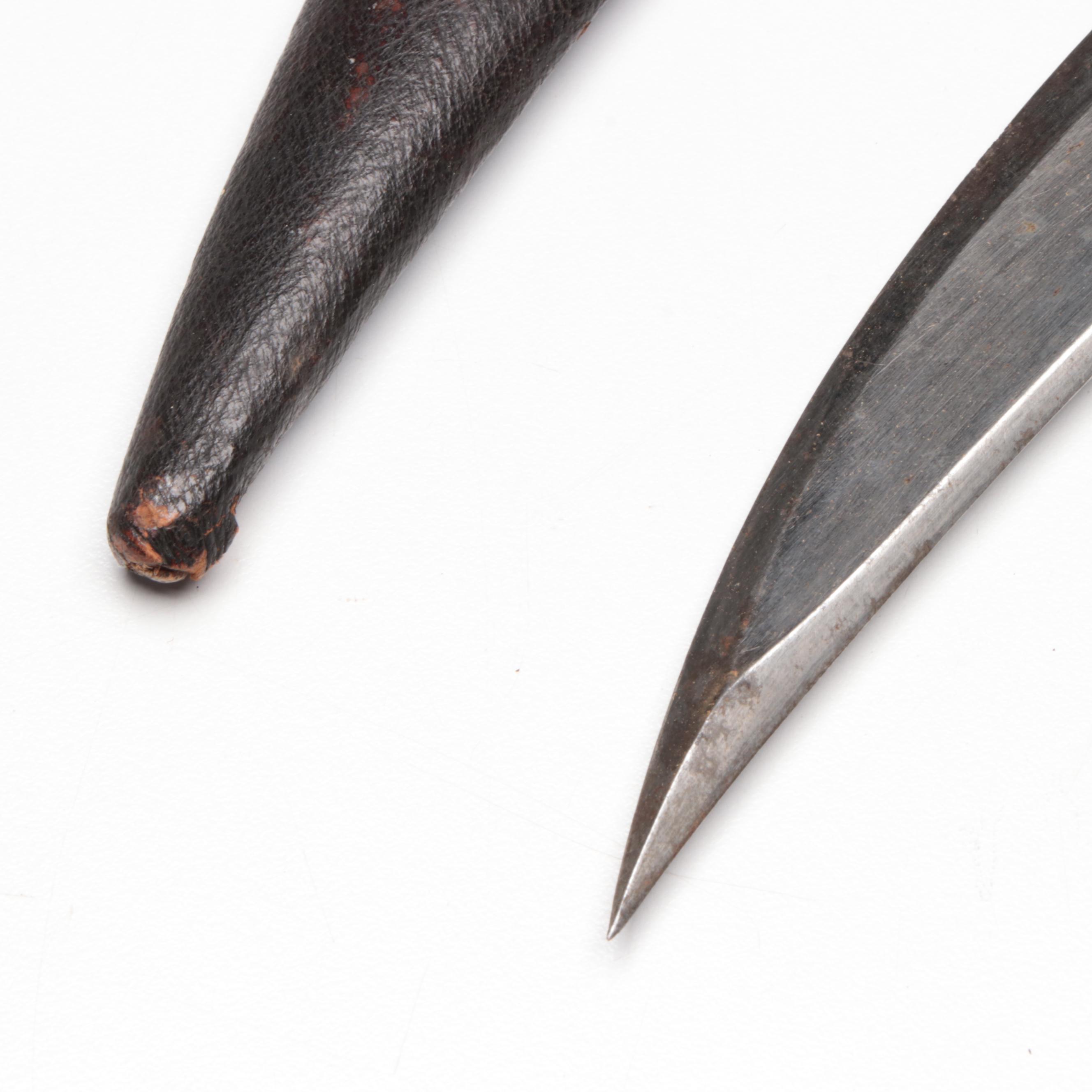 Punjabi Serpentine Handled Pesh-Kabz