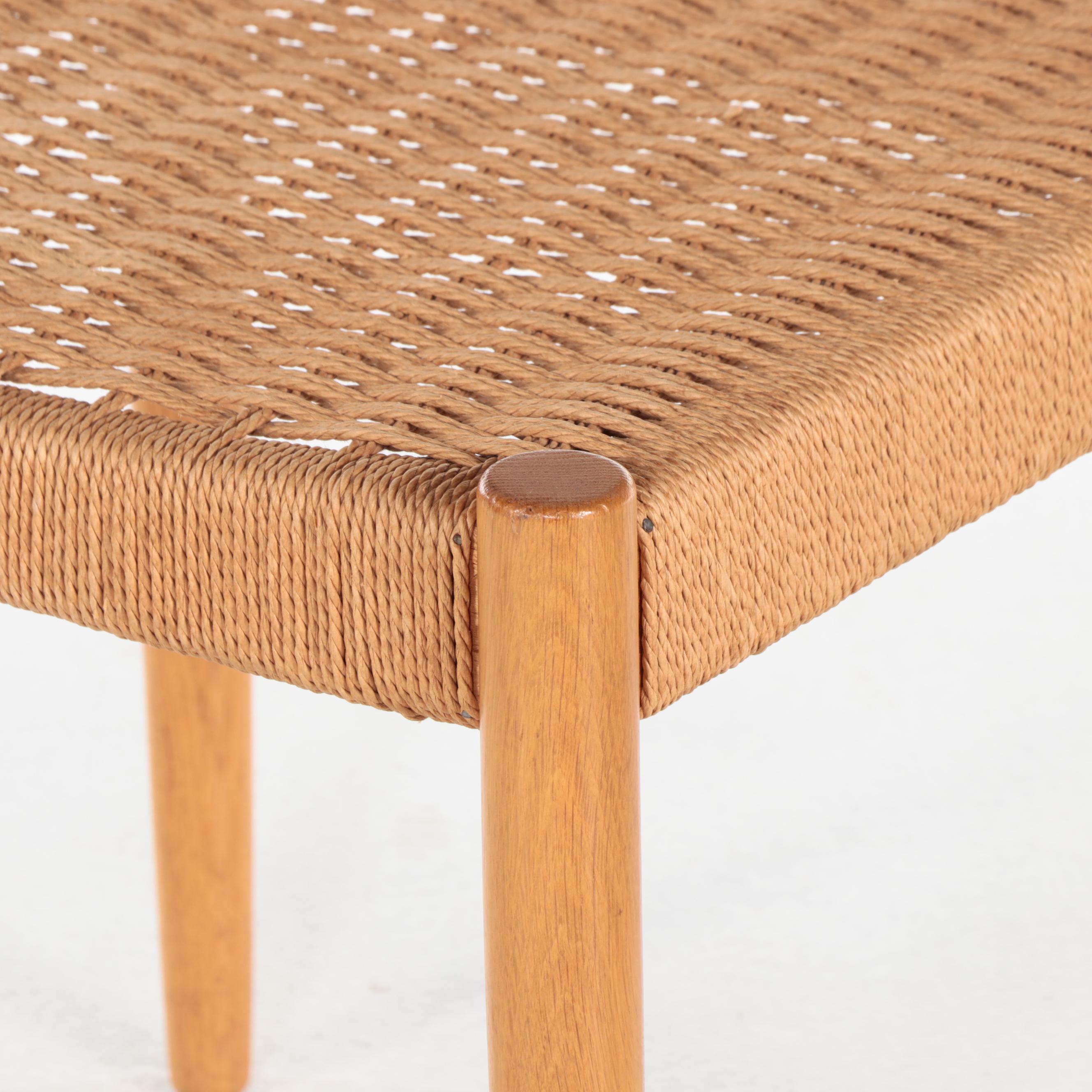 Peter Løvig Nielsen Danish Modern Oak Flip-Top Partner's Desk Plus Side Chair