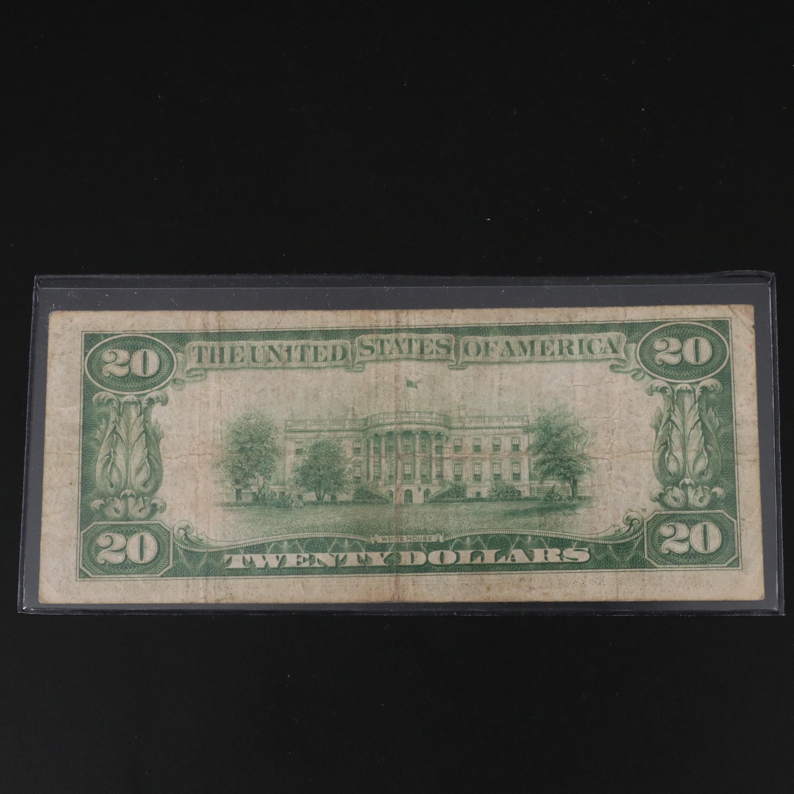 8 Different U.S. Currency Notes and a 1935 Hawaii One Dollar Silver Certificate