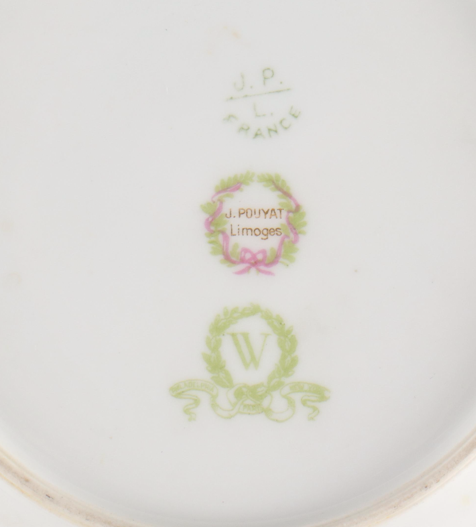 Hermann Ohme Fleur-De-Lis Porcelain Bread & Butter Plates with More