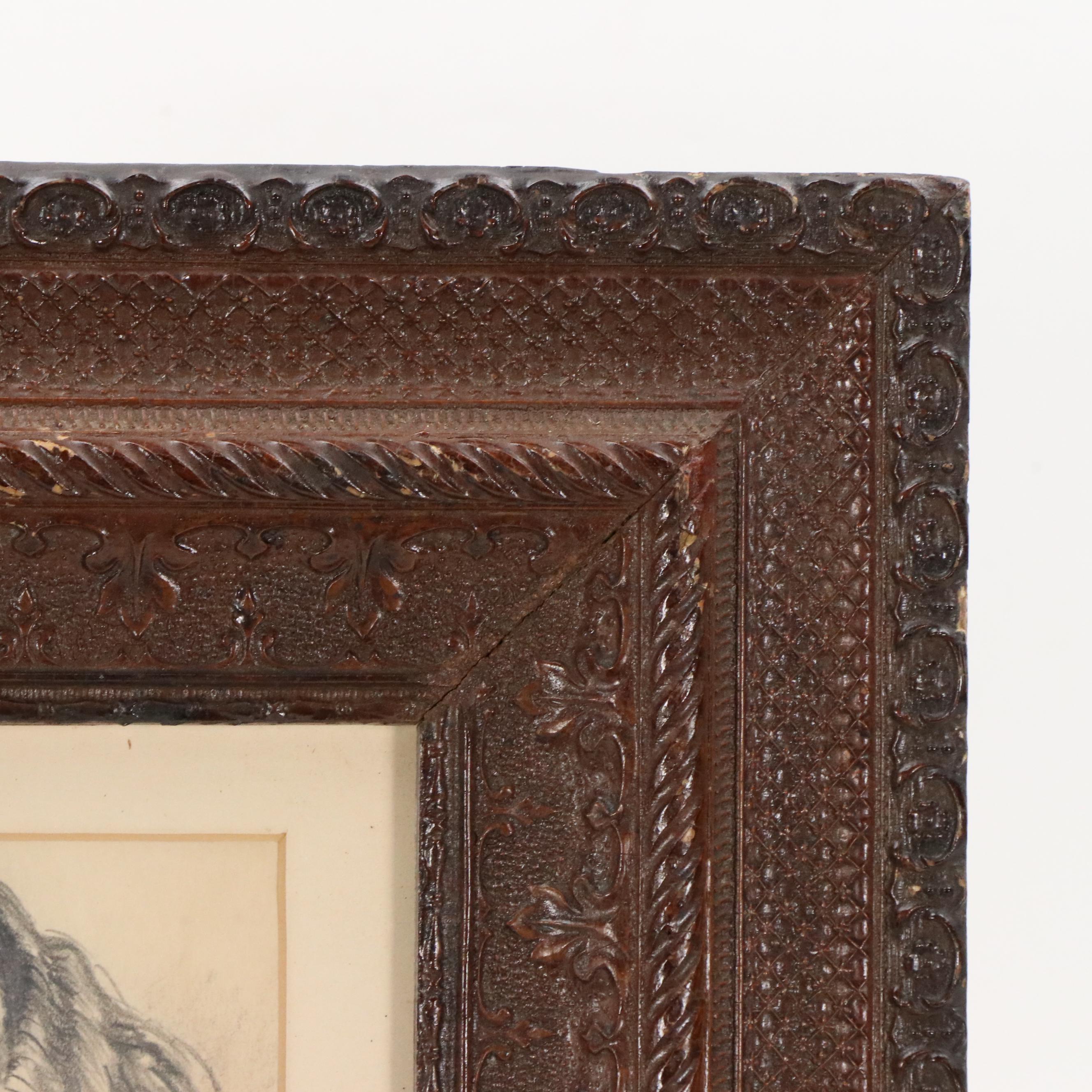 Portrait Graphite Drawing of Woman