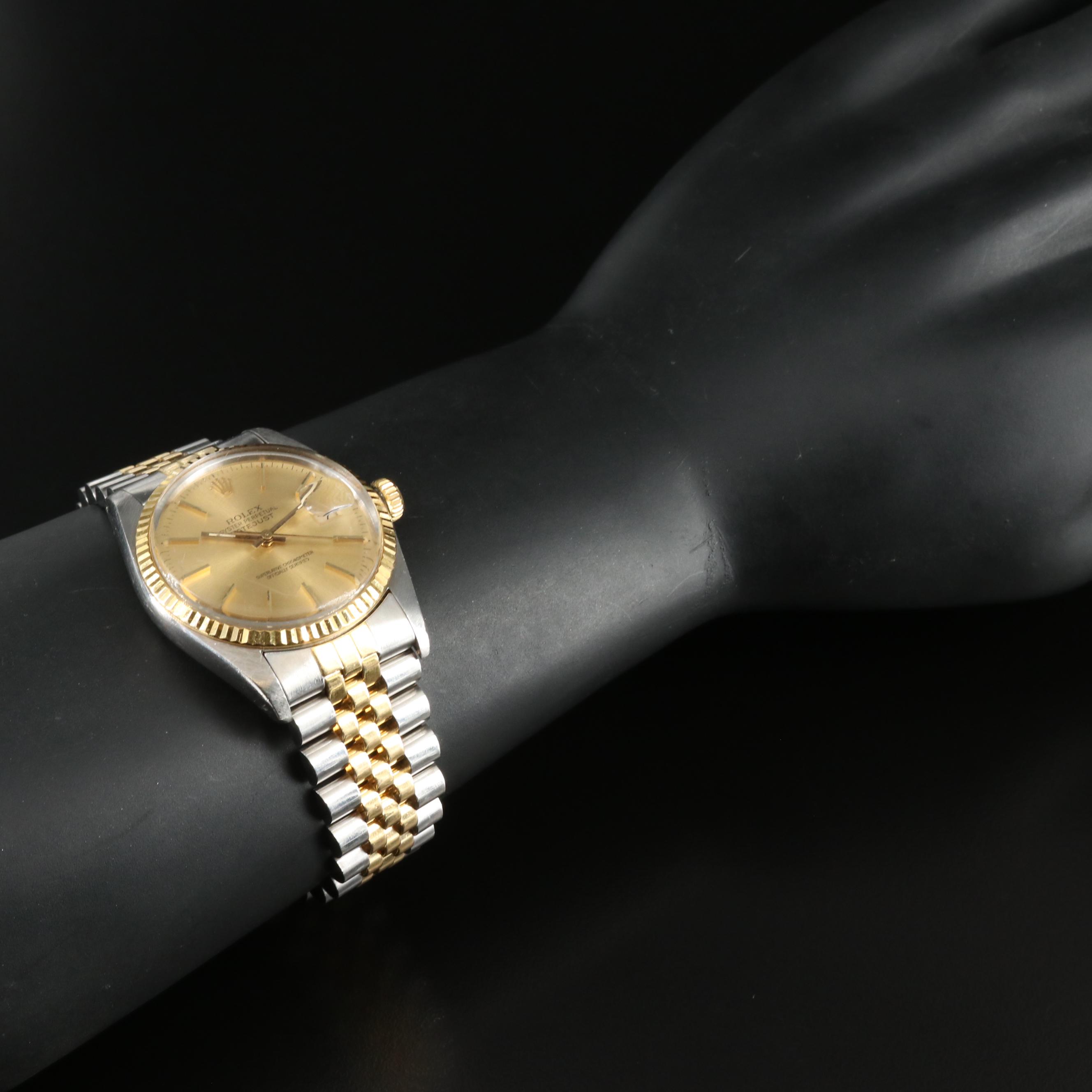 1983 Rolex Oyster Perpetual Two-Tone Datejust Watch