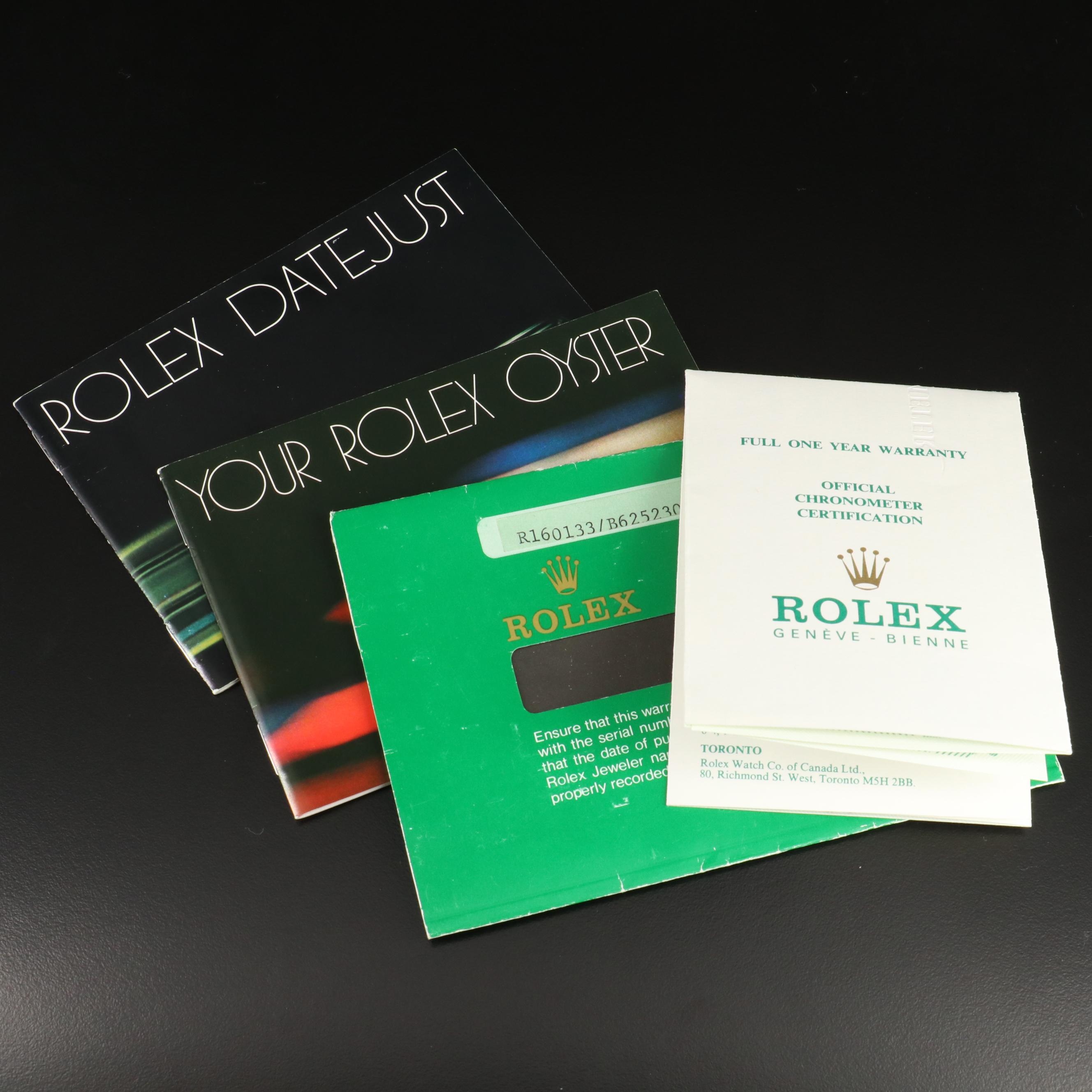 1983 Rolex Oyster Perpetual Two-Tone Datejust Watch