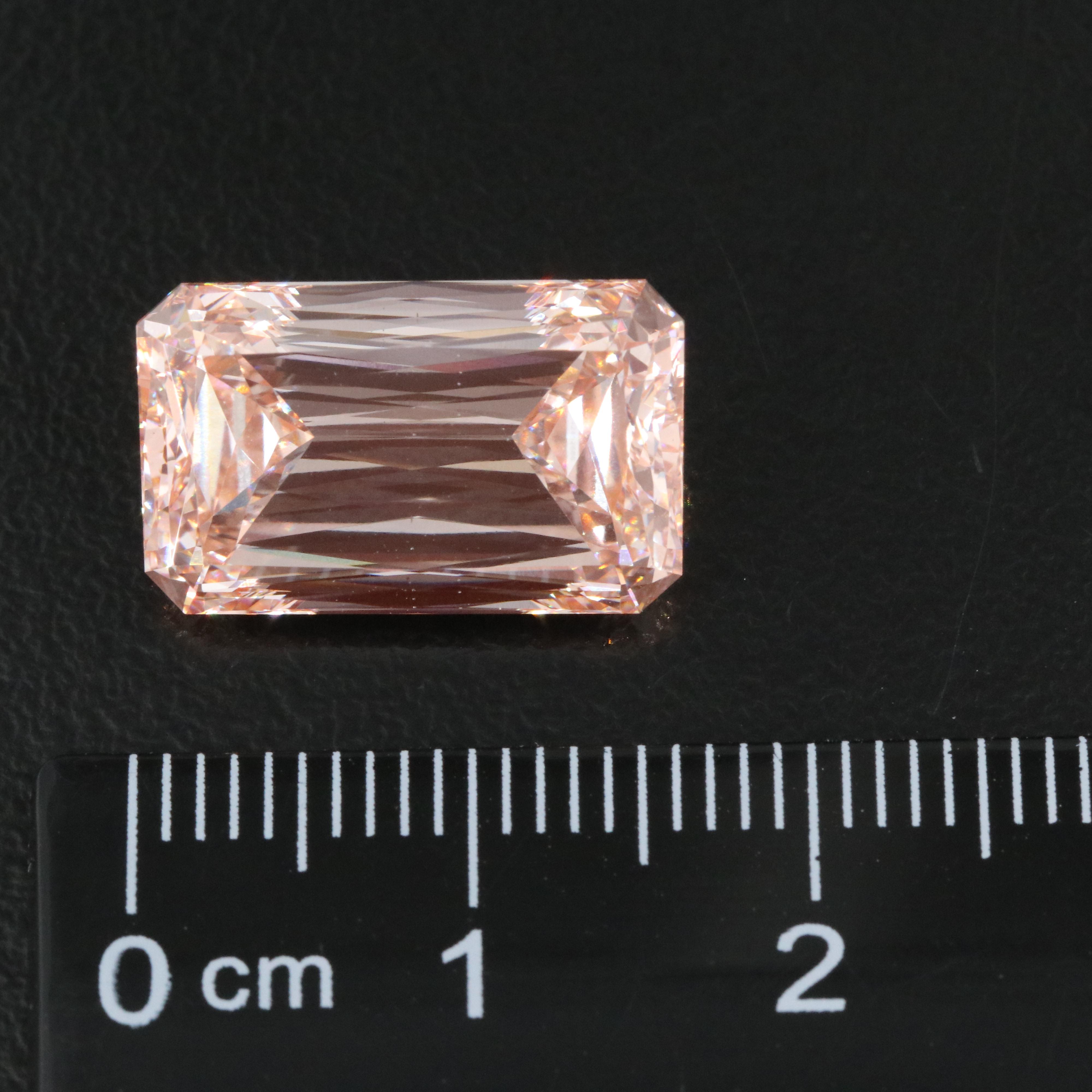 Loose 10.23 CT Lab Grown Fancy Pink Diamond with IGI Report
