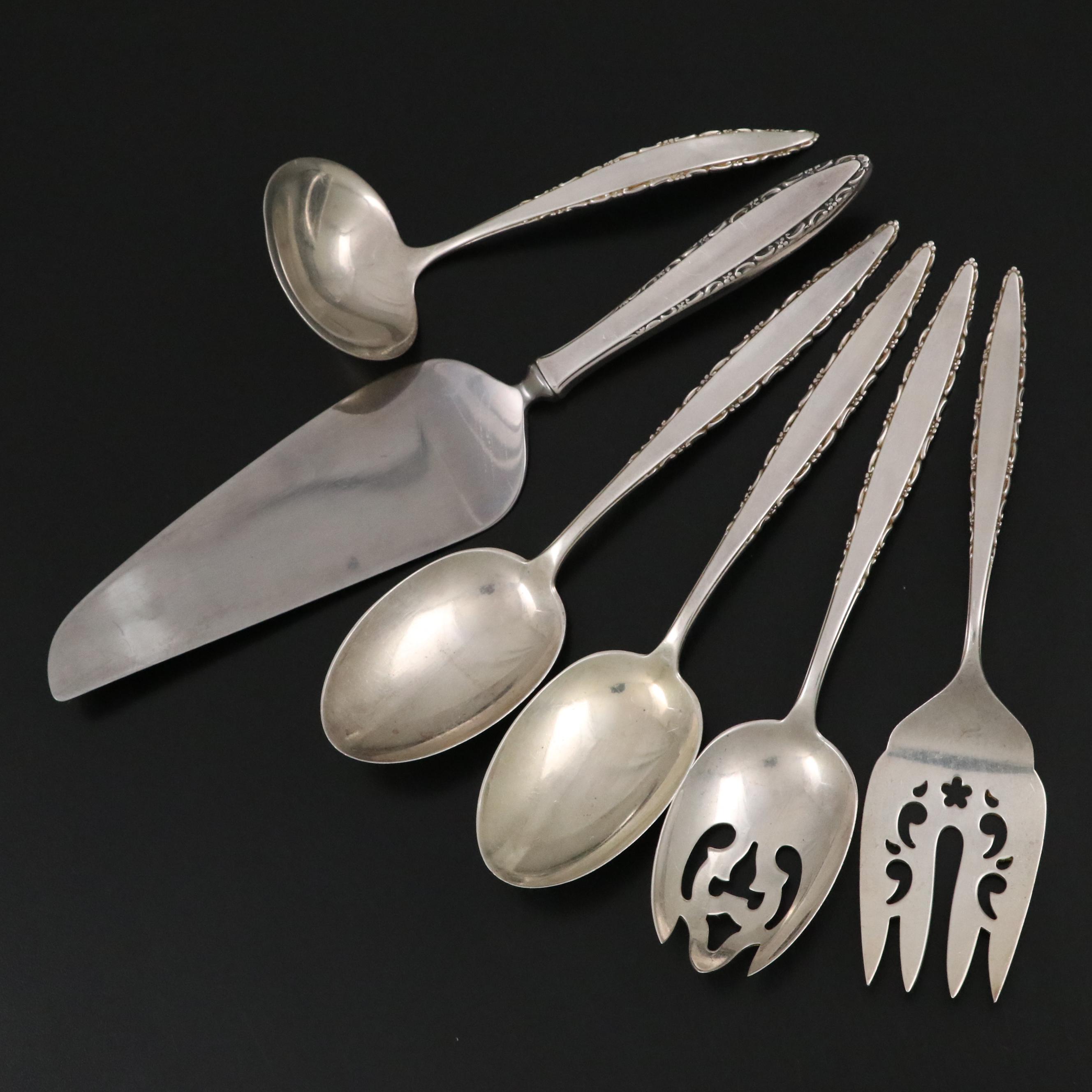 Lunt "Lace Point" Sterling Silver Flatware, 1965-1996