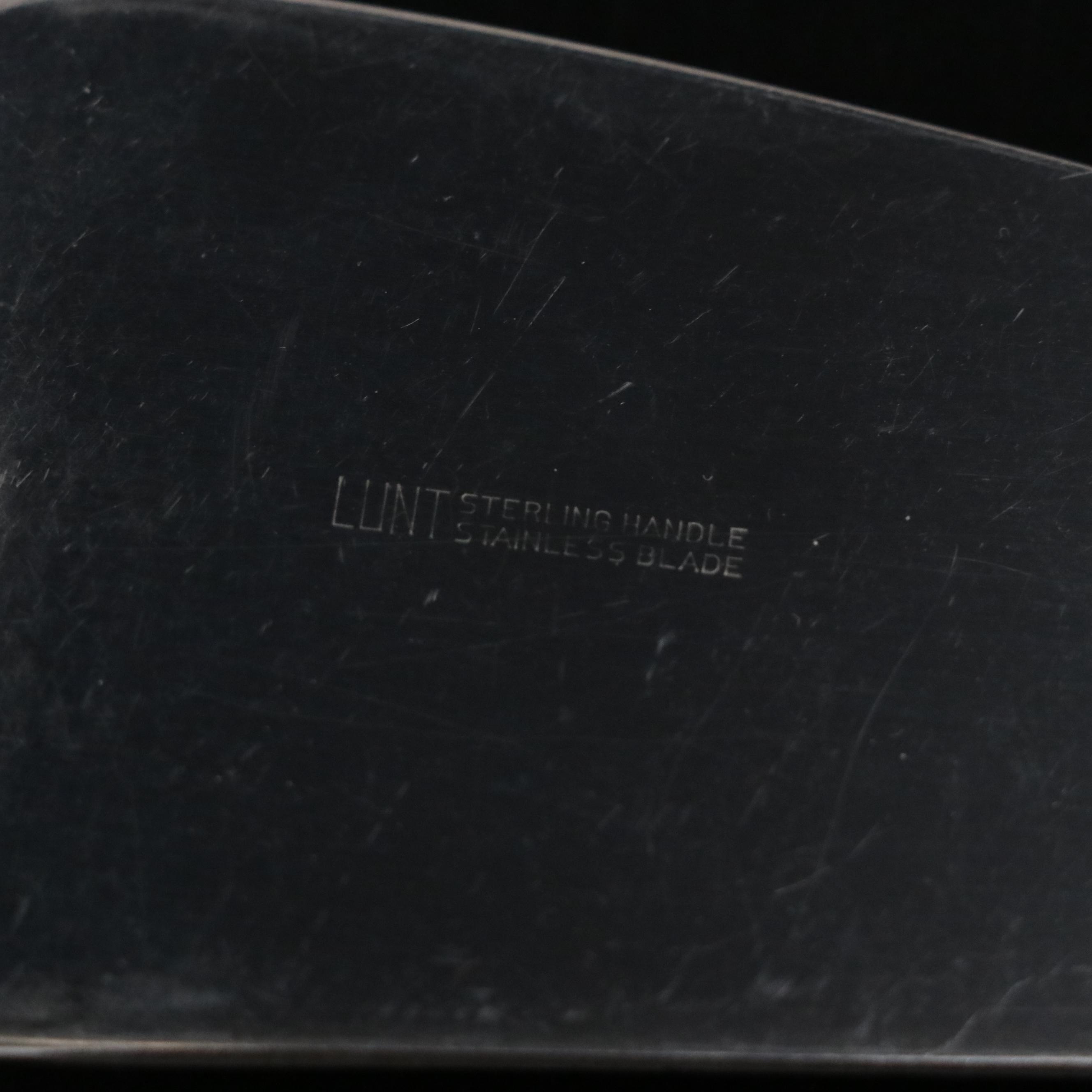 Lunt "Lace Point" Sterling Silver Flatware, 1965-1996