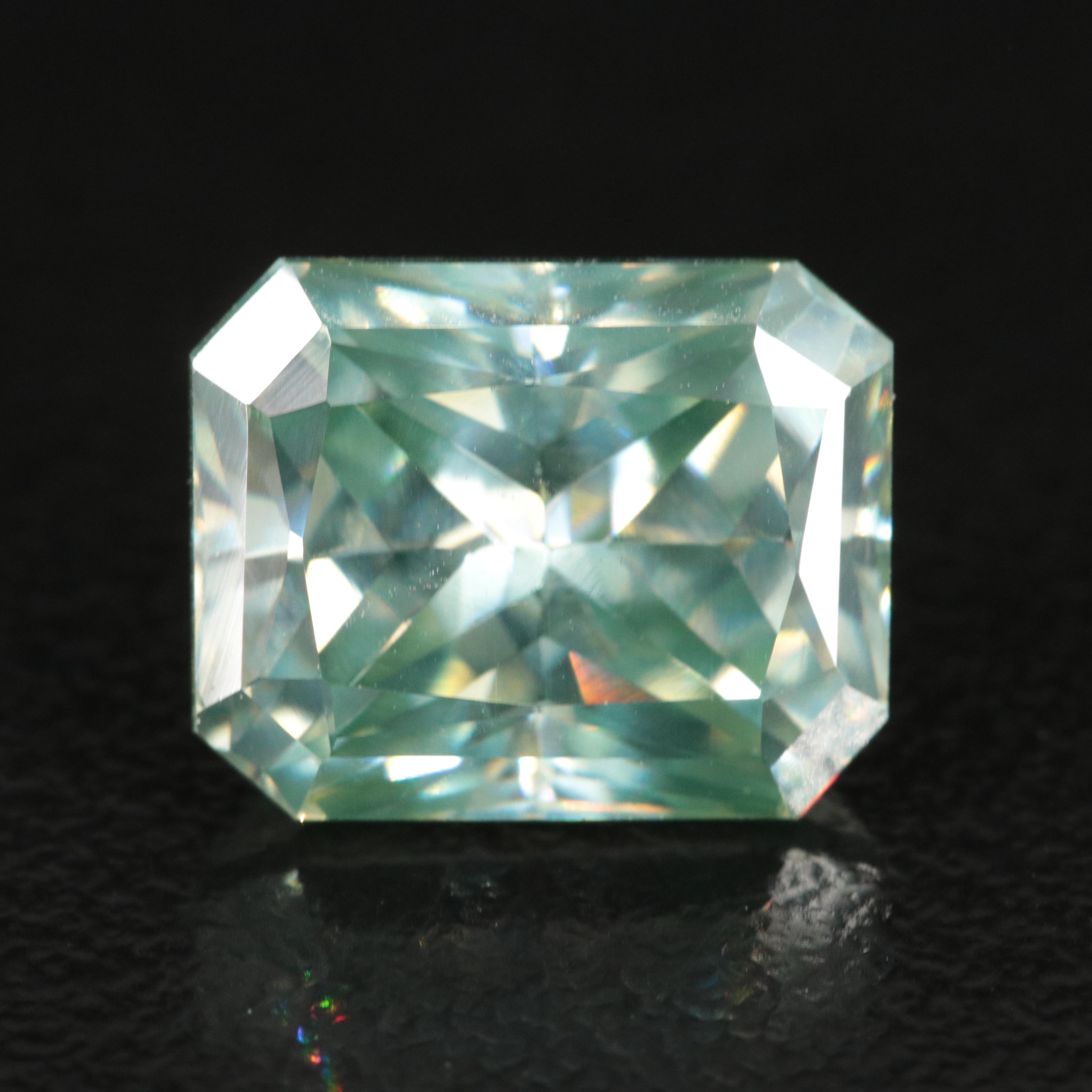 Loose 6.29 CT Moissanite