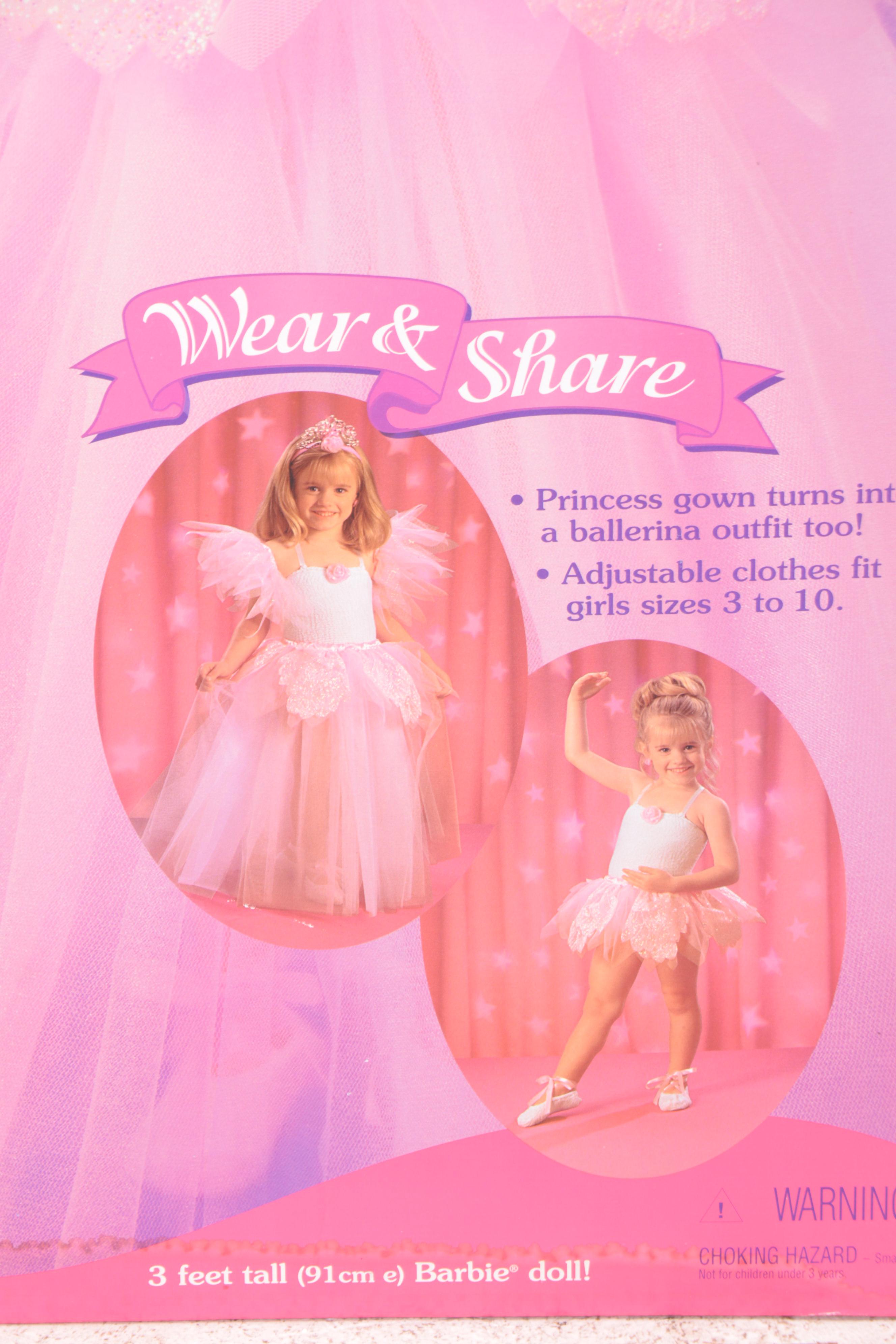 Mattel "My Size Princess" Barbie
