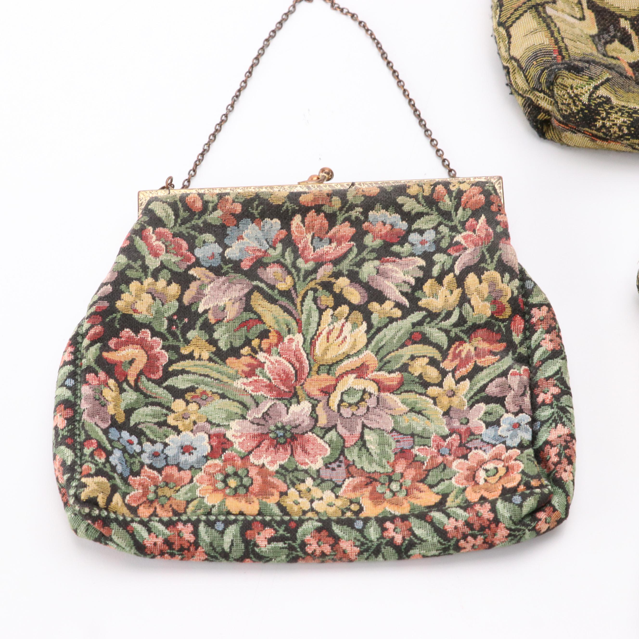 Walborg and Other Vintage Tapestry Frame Bags and Clutches