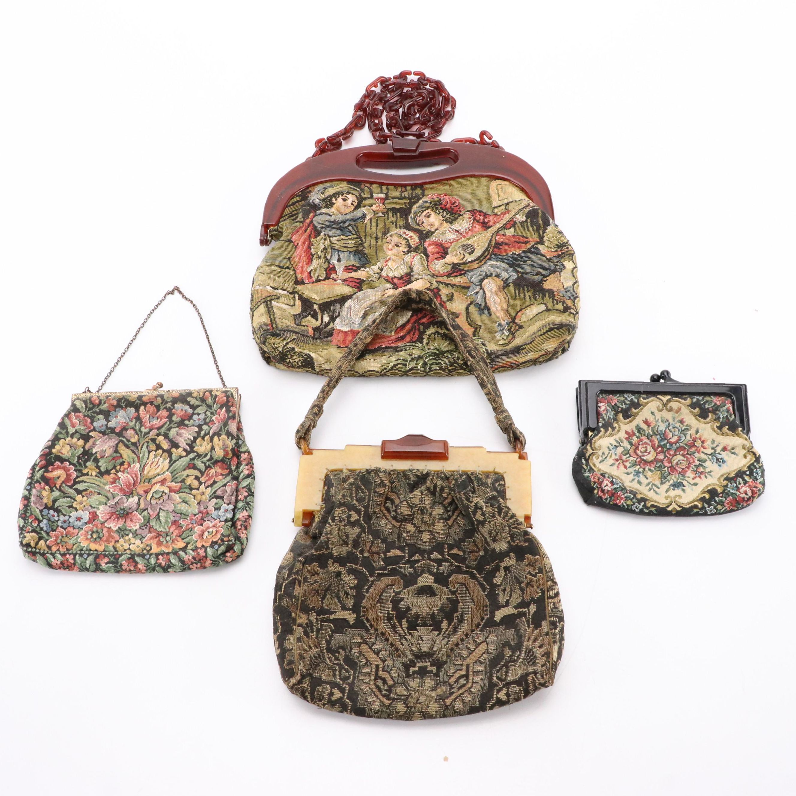 Walborg and Other Vintage Tapestry Frame Bags and Clutches