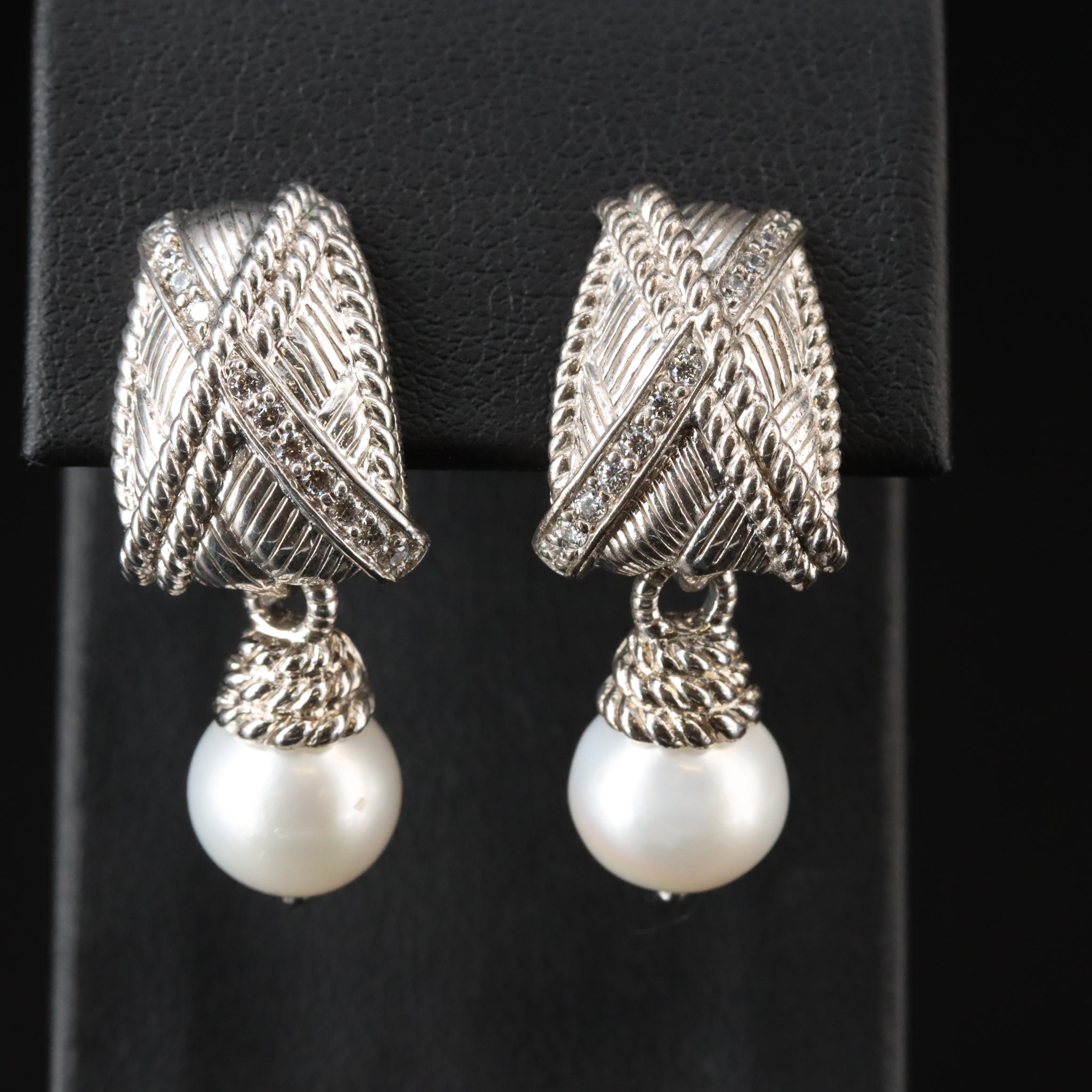 Judith Ripka Sterling Jewelry Including Judith Jack, Pearl and CZ