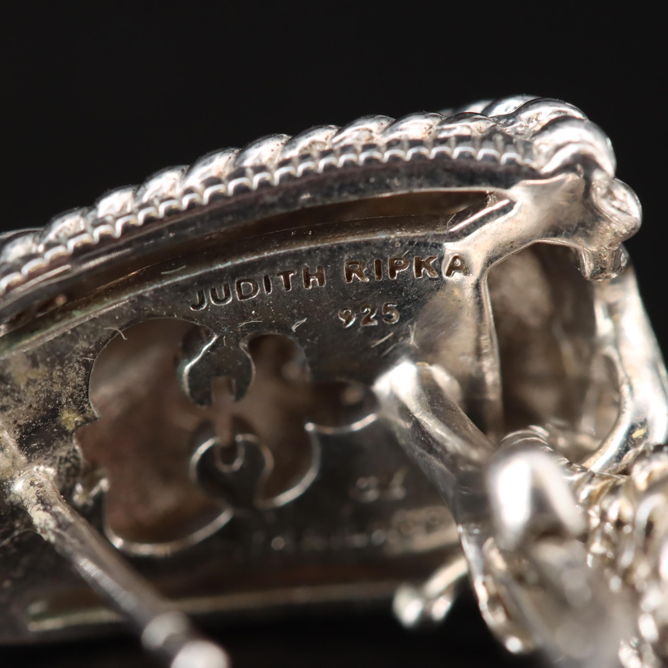 Judith Ripka Sterling Jewelry Including Judith Jack, Pearl and CZ