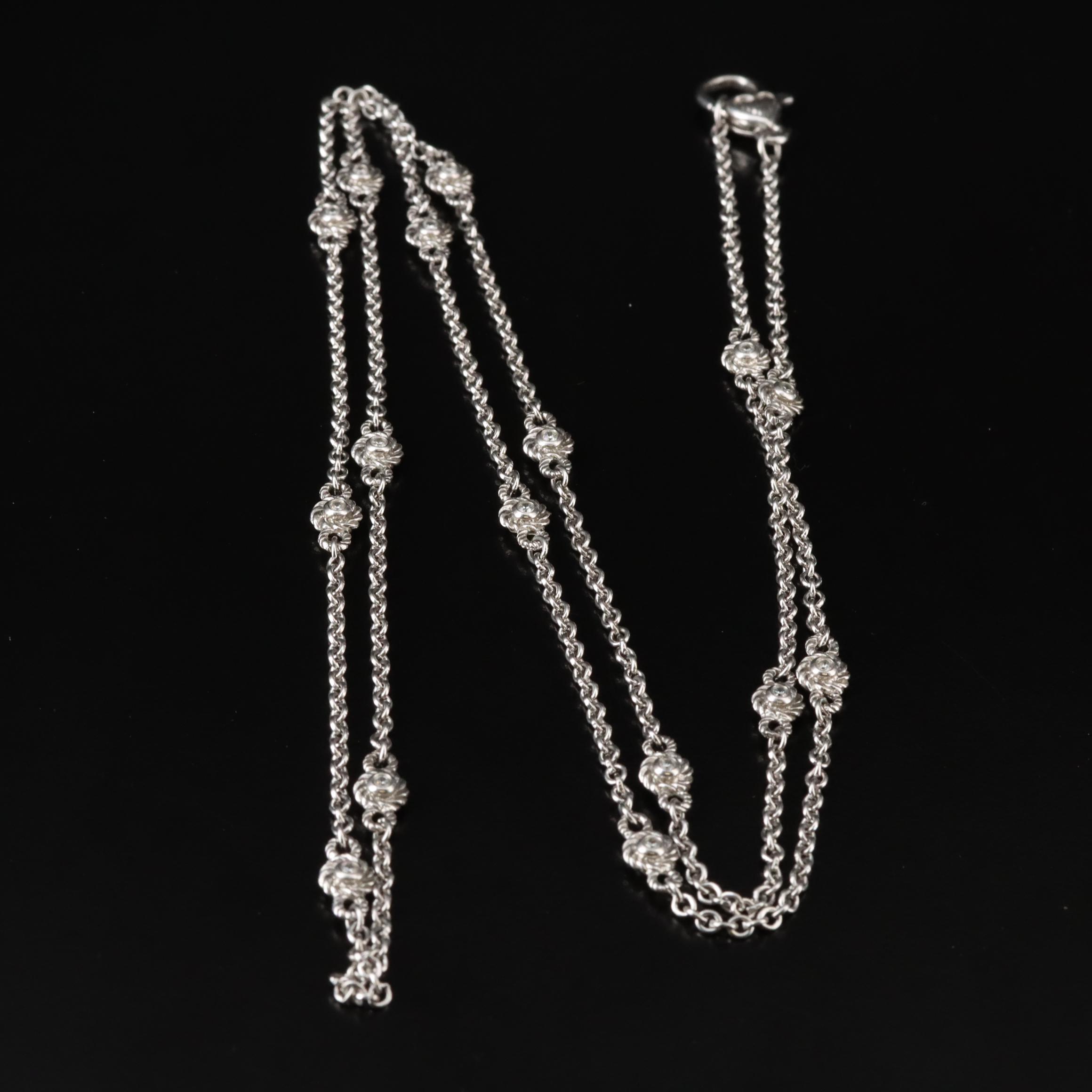 Judith Ripka Sterling Jewelry Including Judith Jack, Pearl and CZ
