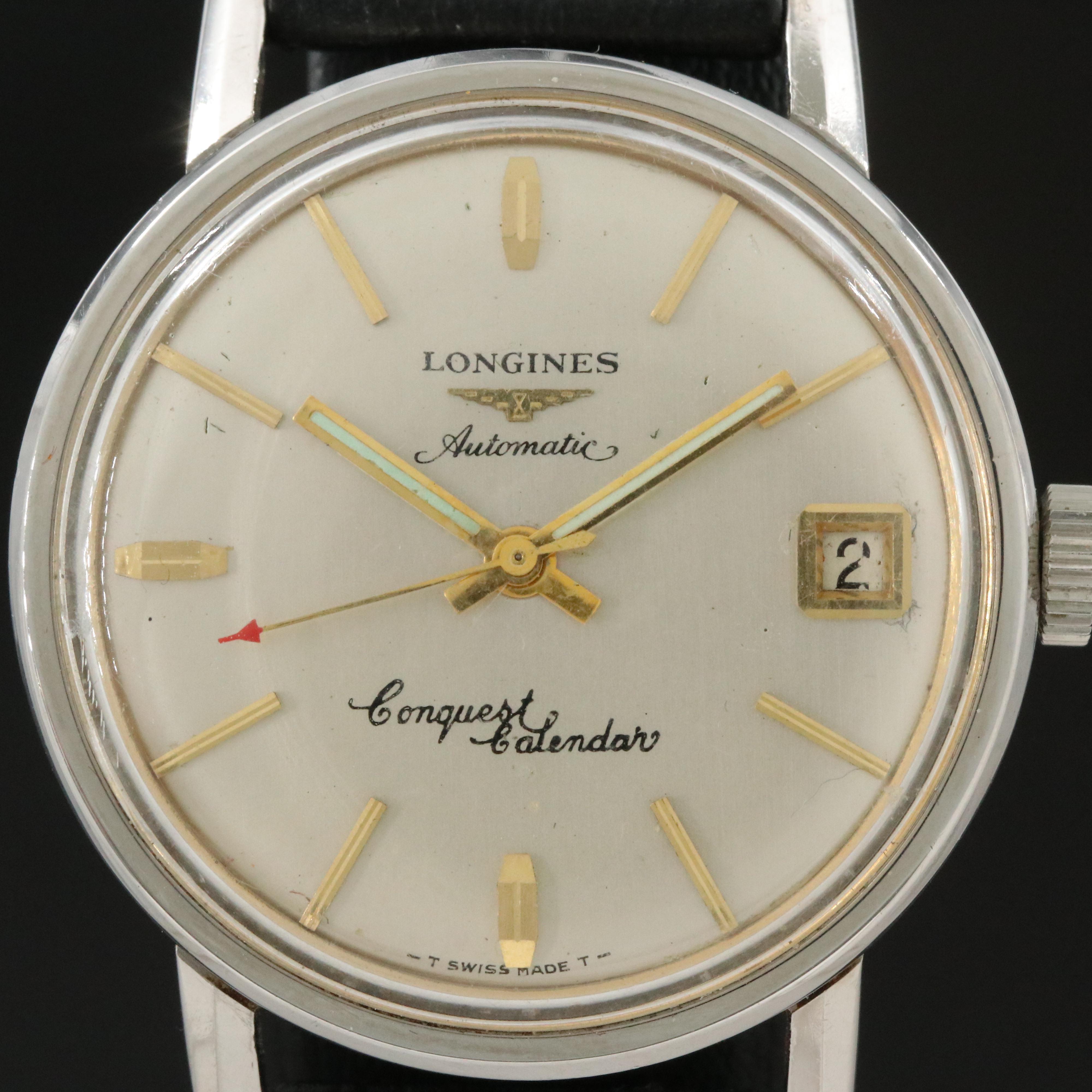 Longines Automatic Conquest Calendar Watch