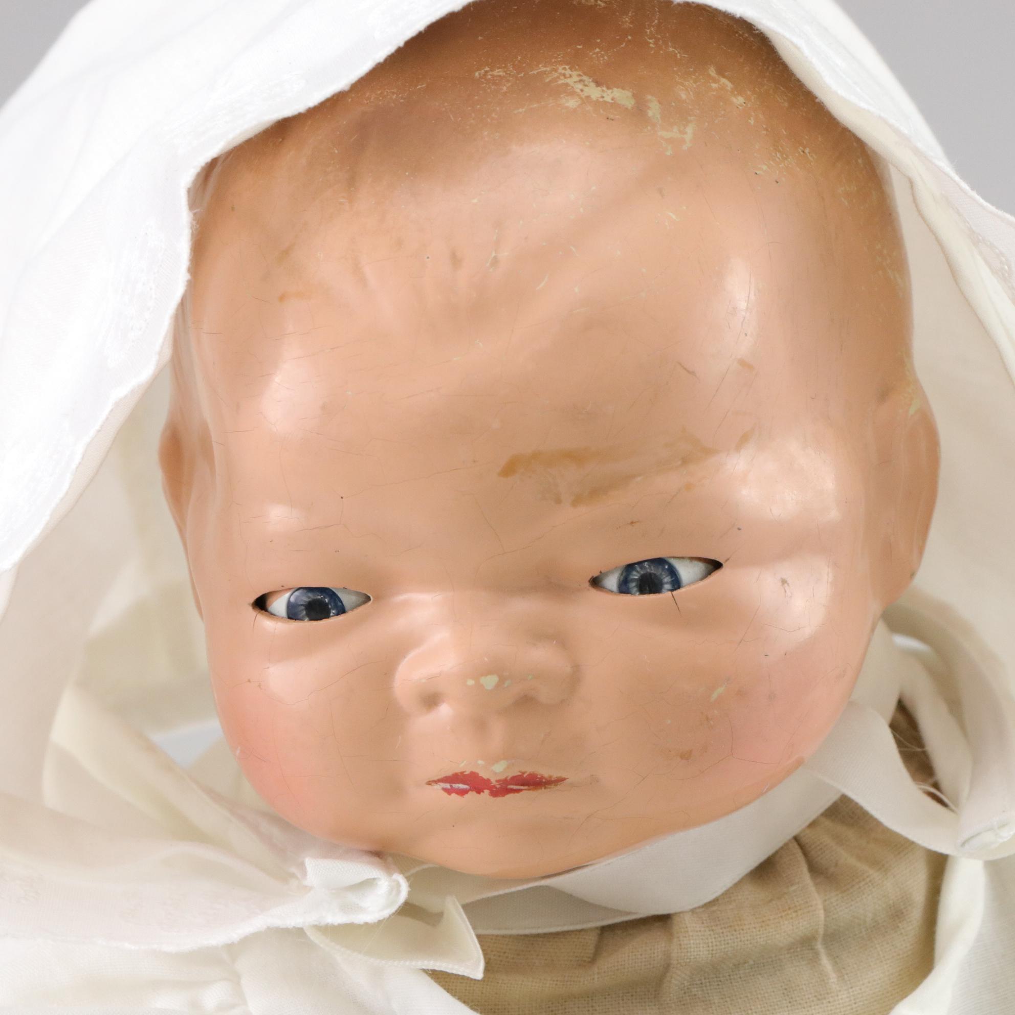 Armand Marseille Porcelain Doll with Bye-Lo and Cindy Dolls