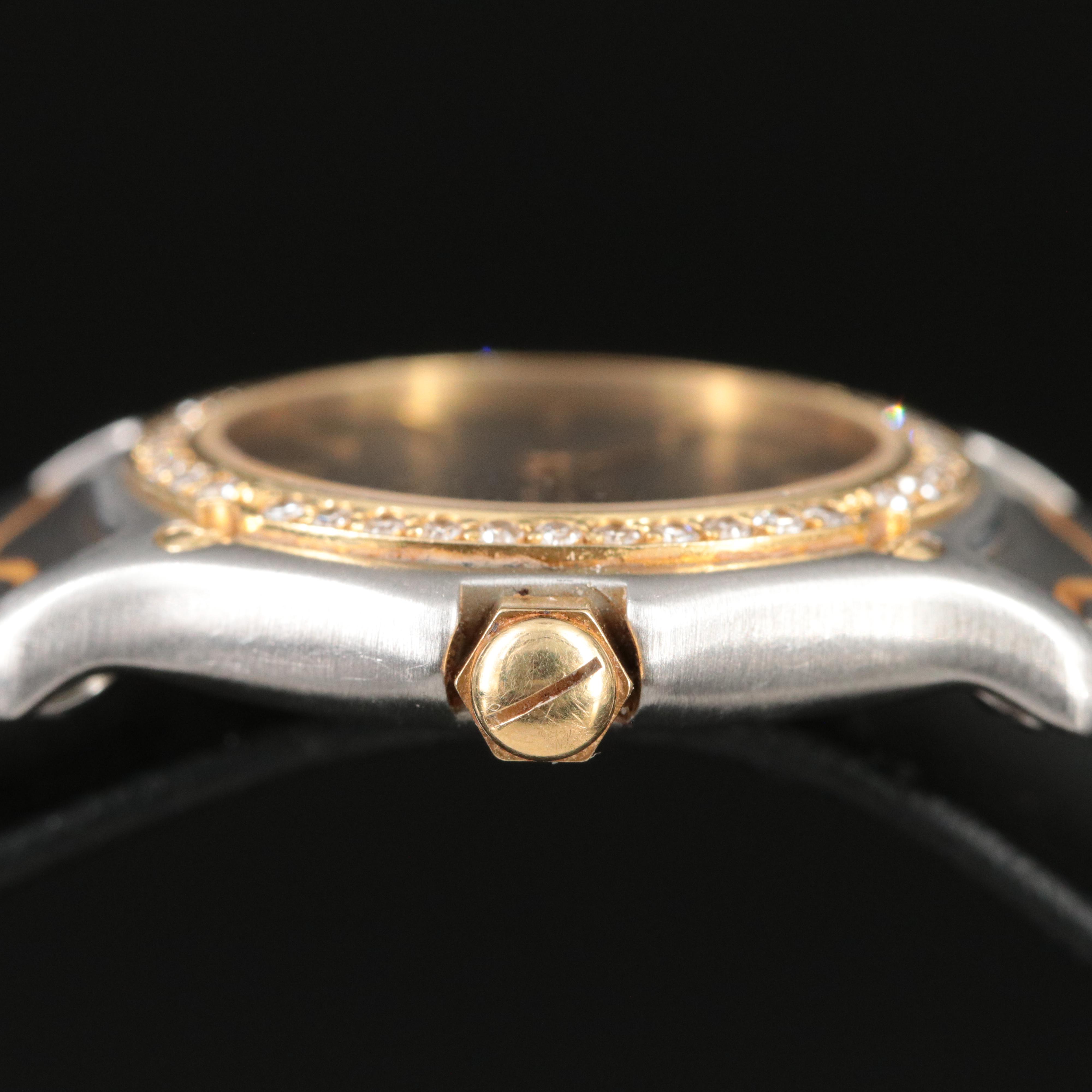 Ebel 18K Gold and Diamond Watch