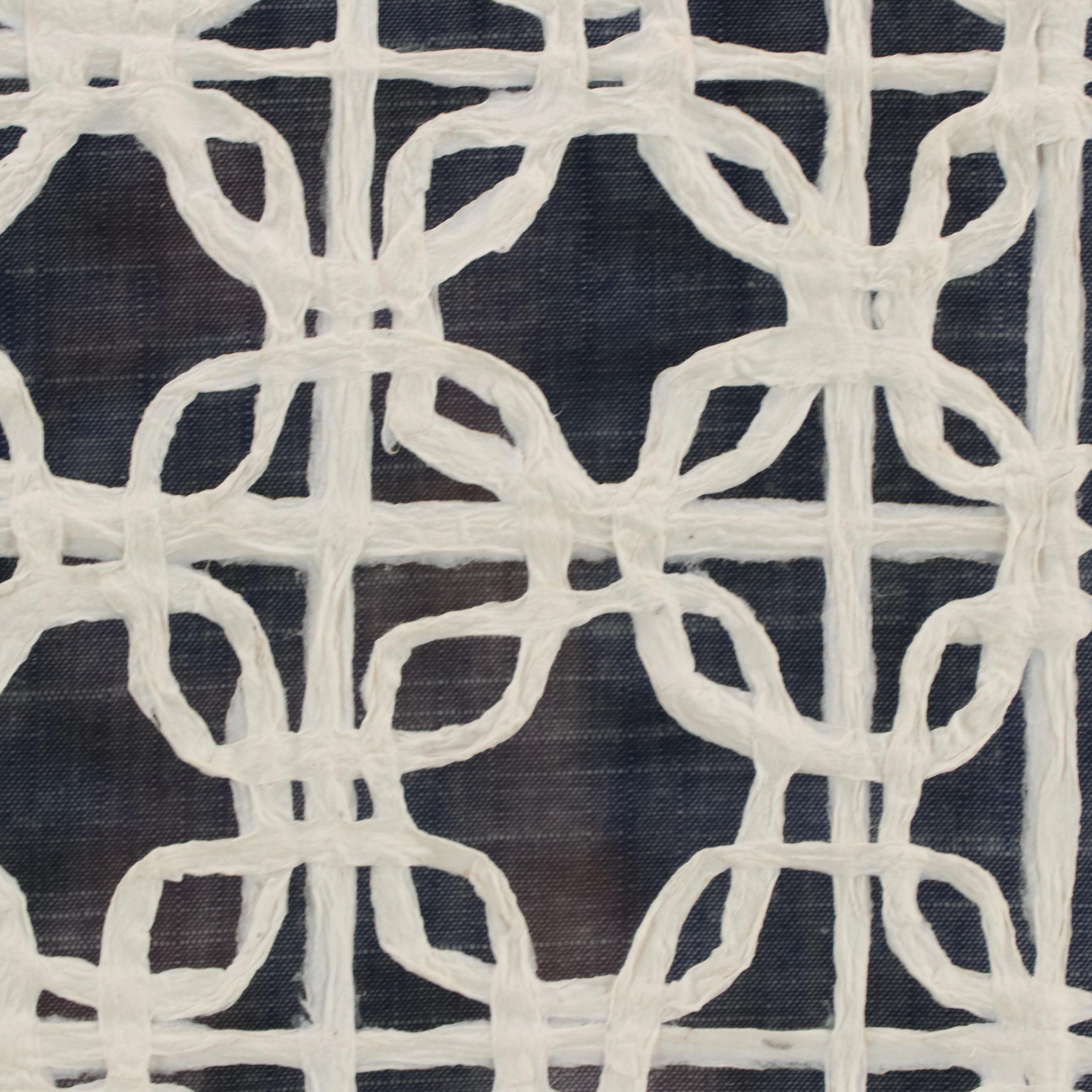 Papier-mâché Geometric Composition