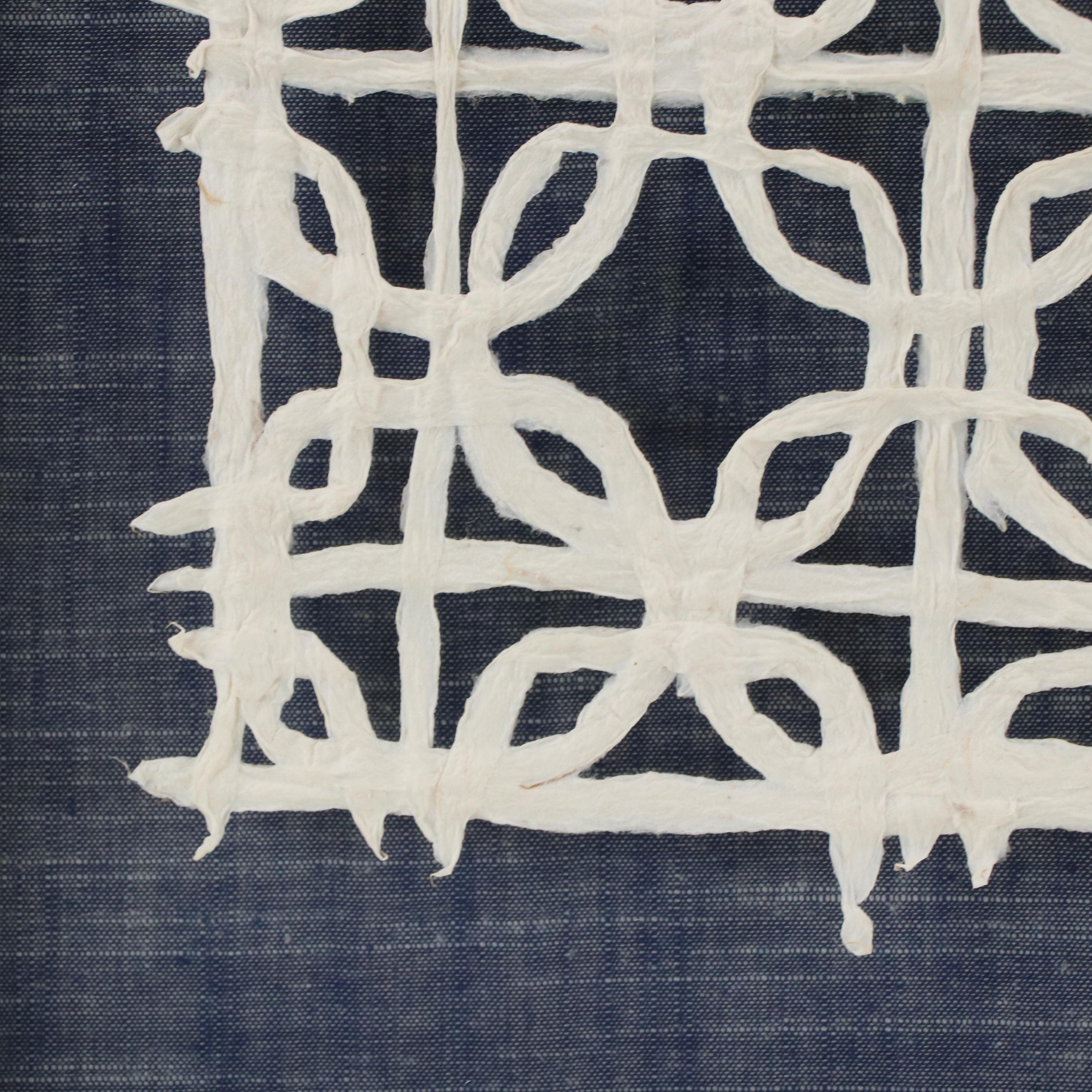 Papier-mâché Geometric Composition