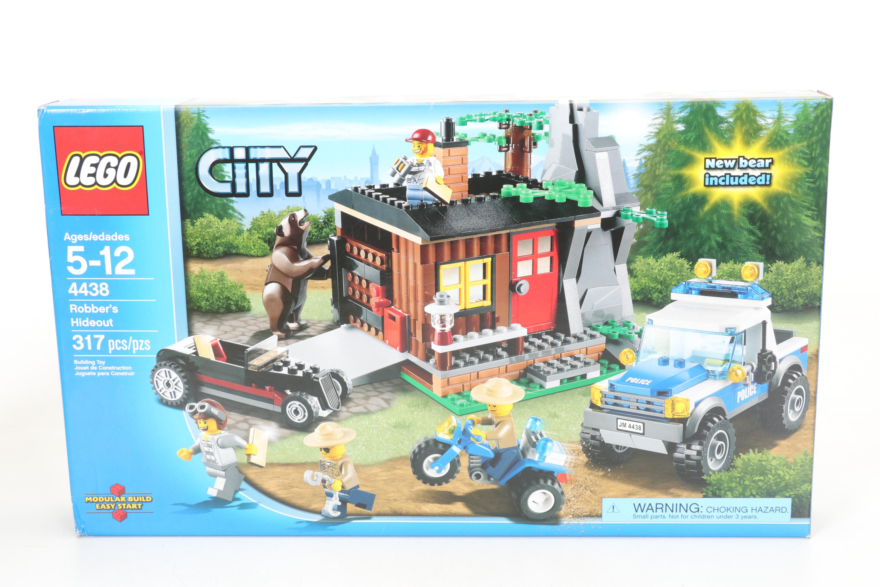 LEGO City "Robber's Hideout" and Lone Ranger, Batman and Other Sets