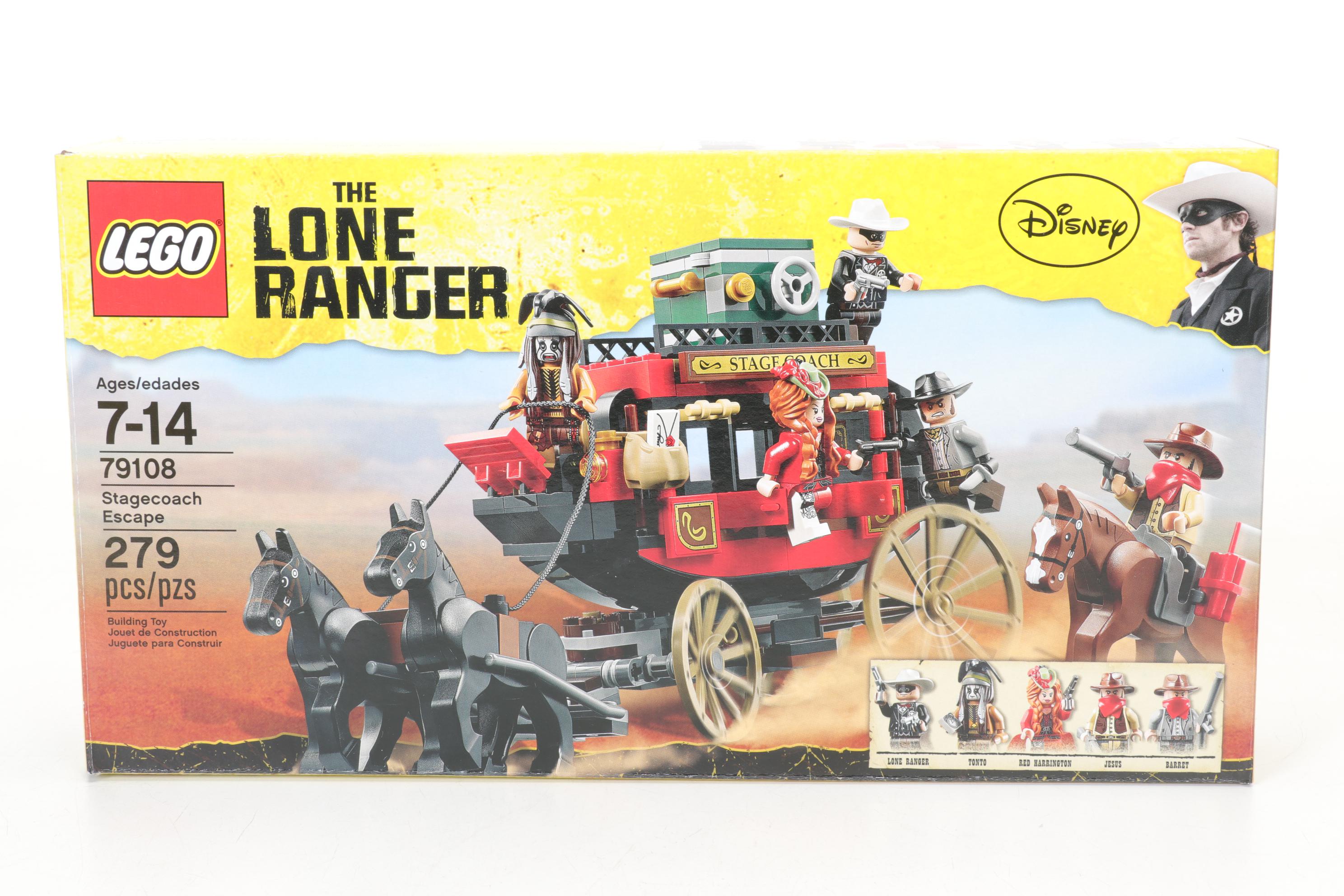 LEGO City "Robber's Hideout" and Lone Ranger, Batman and Other Sets