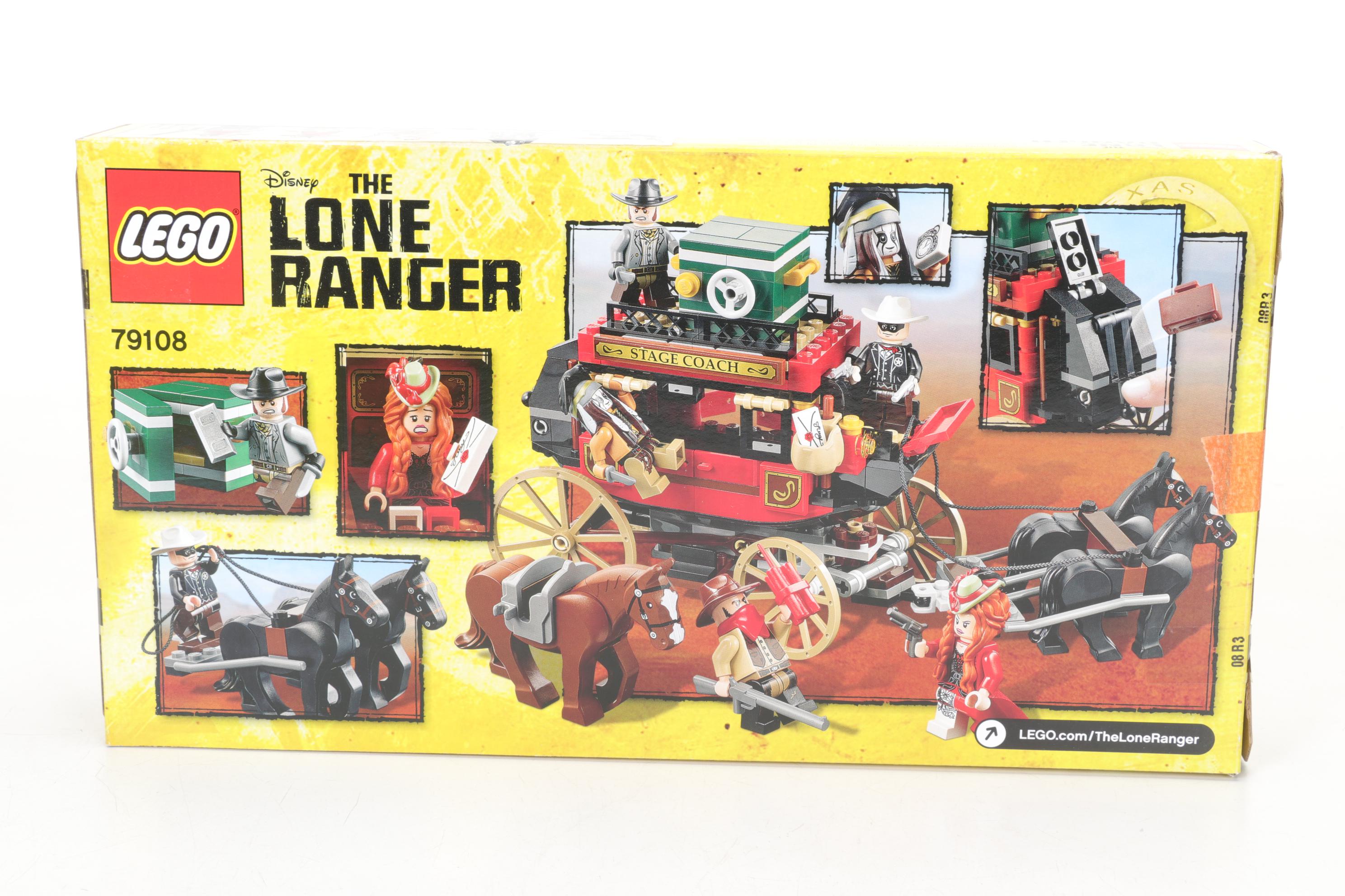 LEGO City "Robber's Hideout" and Lone Ranger, Batman and Other Sets