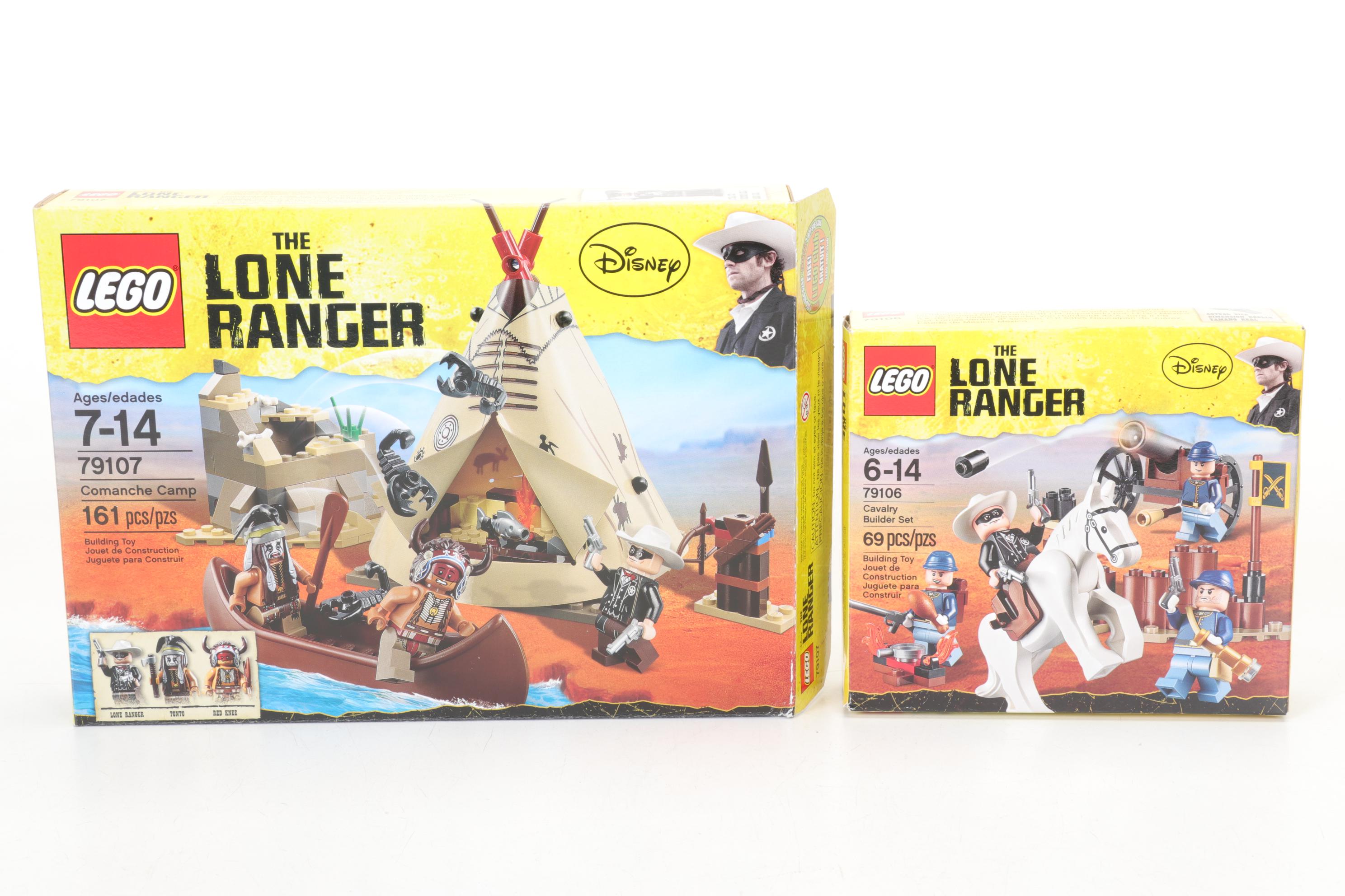 LEGO City "Robber's Hideout" and Lone Ranger, Batman and Other Sets