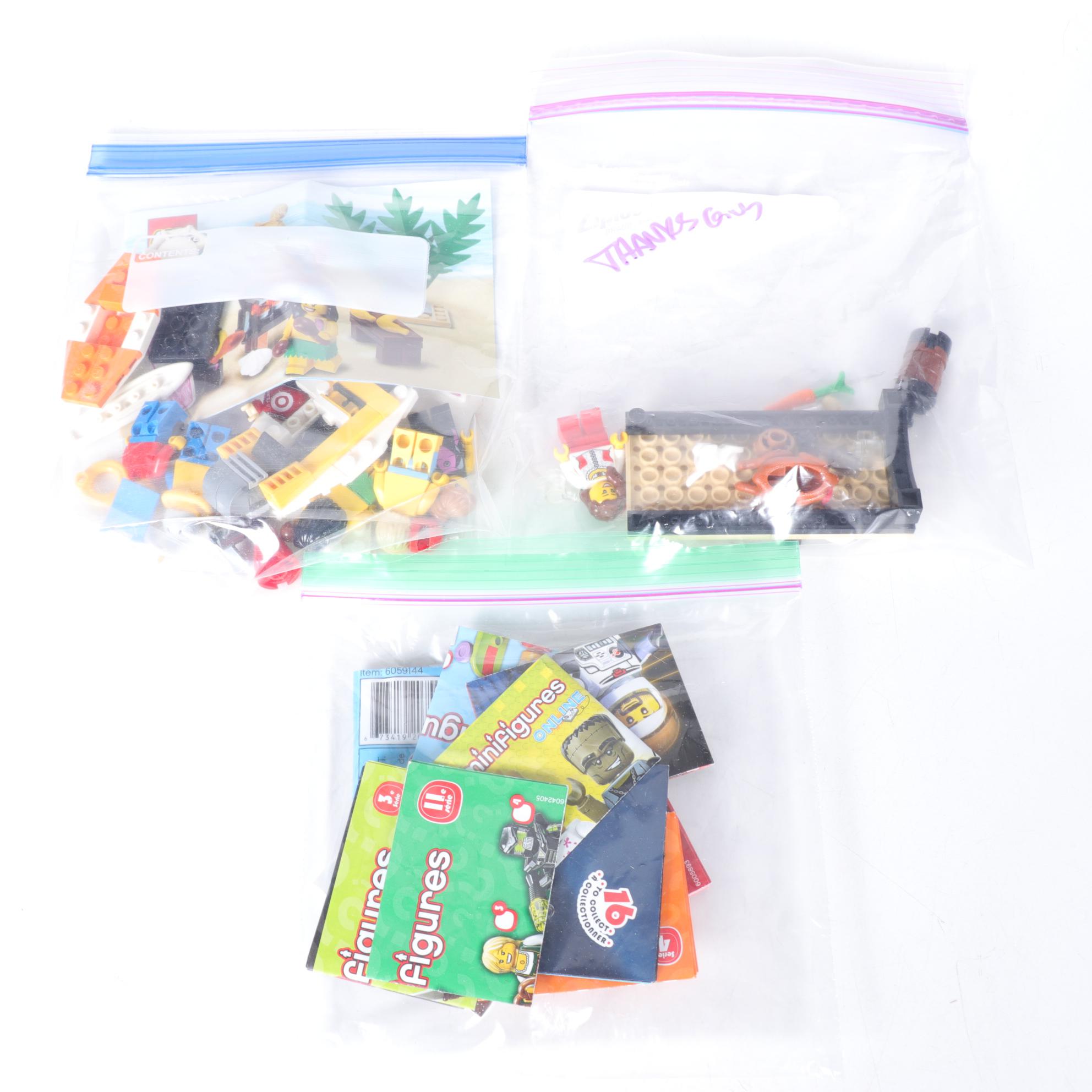 LEGO City "Robber's Hideout" and Lone Ranger, Batman and Other Sets