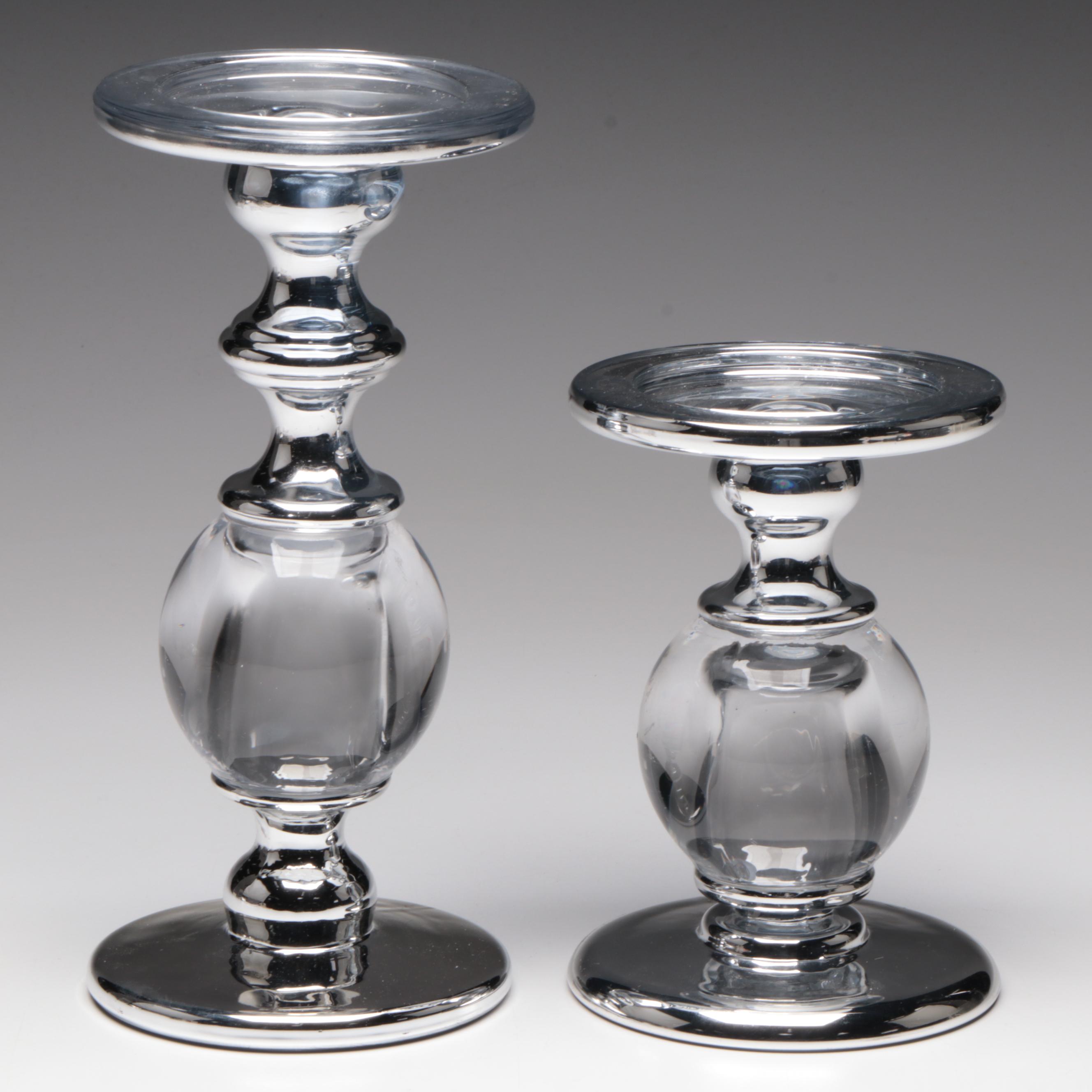 Kirkland Lusterware Figurines with Yankee Candle Glass Candle Holders and More