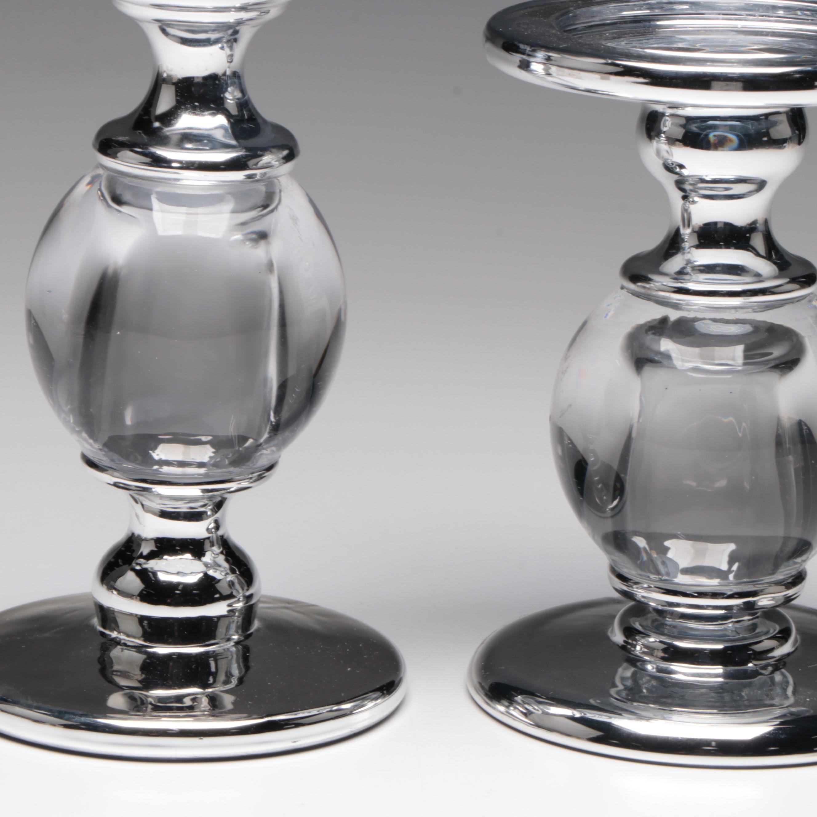 Kirkland Lusterware Figurines with Yankee Candle Glass Candle Holders and More