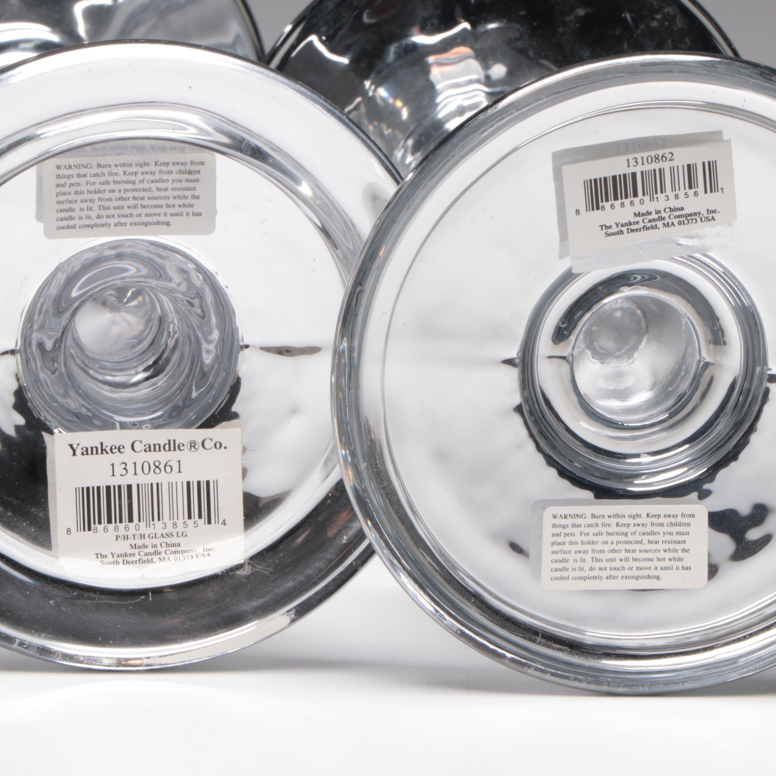 Kirkland Lusterware Figurines with Yankee Candle Glass Candle Holders and More