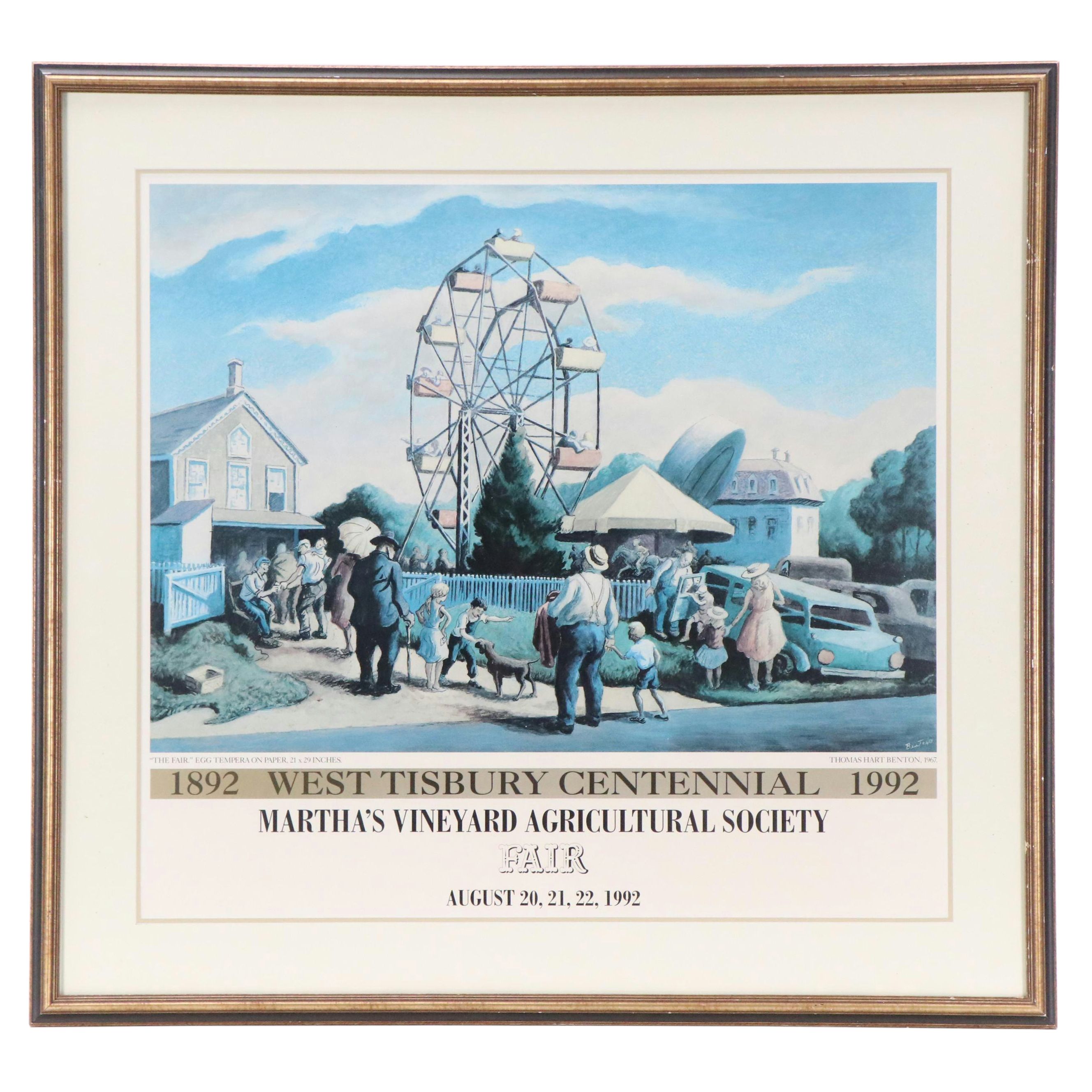 Offset Poster "Martha's Vineyard Agricultural Society Fair - Centennial"