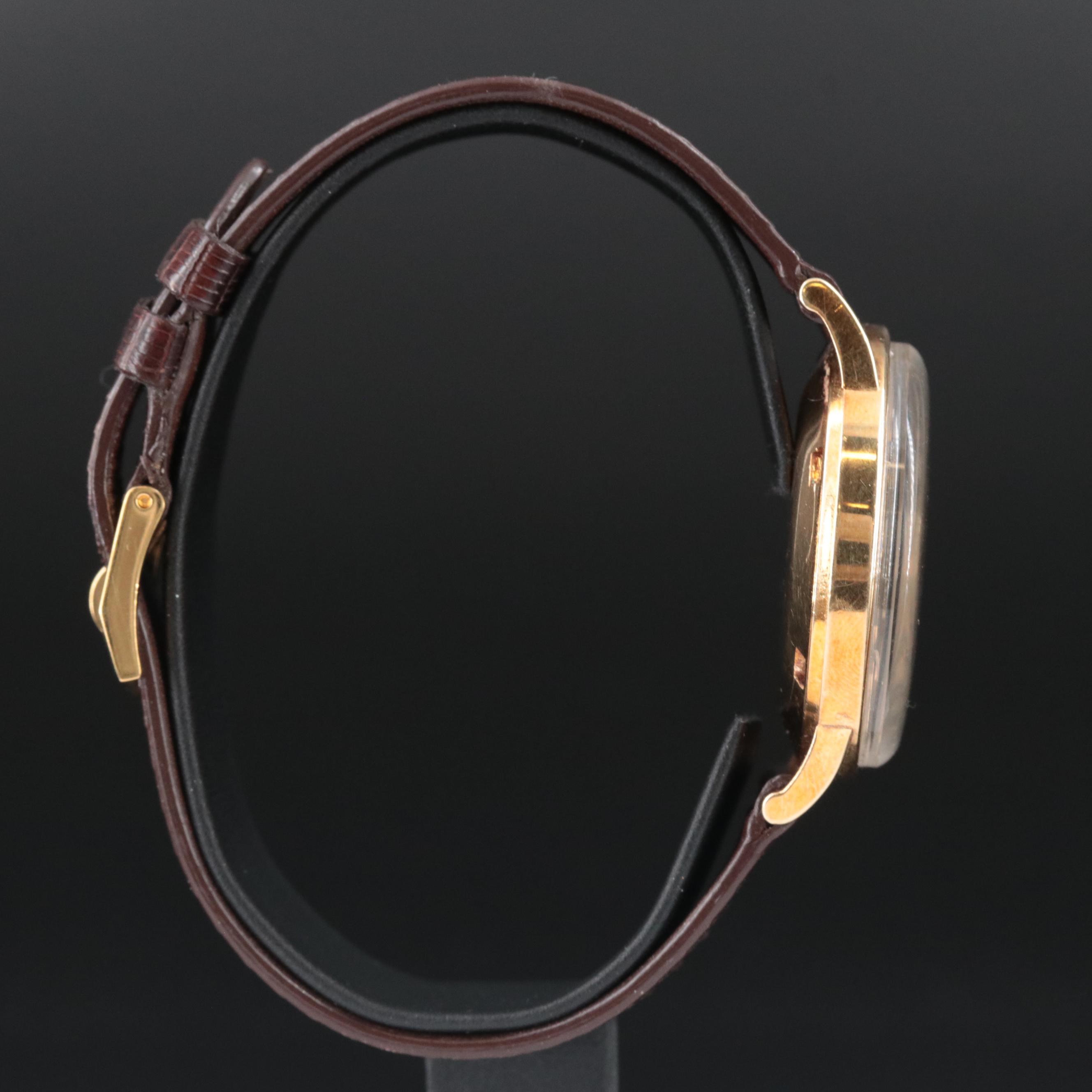 14K Movado Kingmatic Date Watch