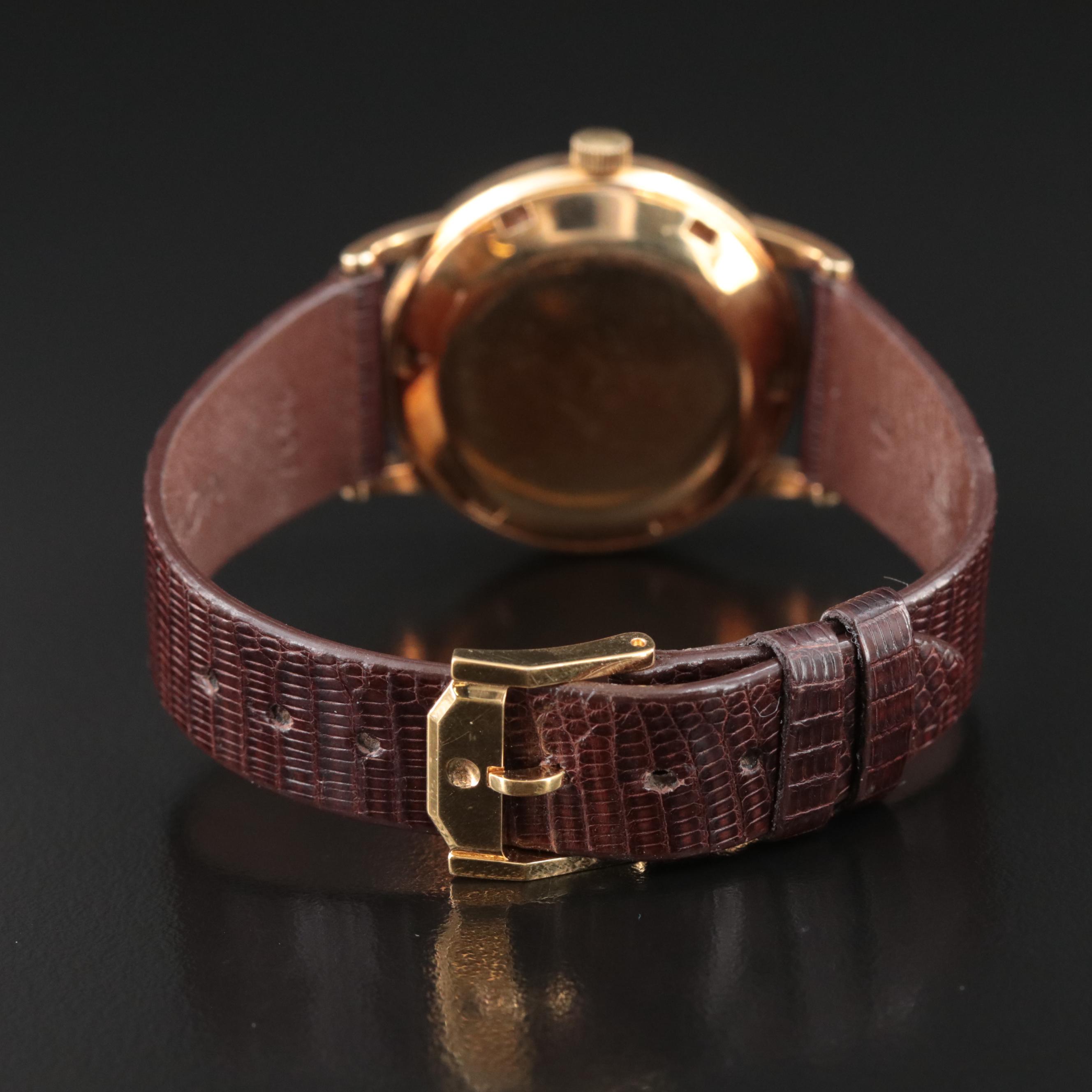 14K Movado Kingmatic Date Watch