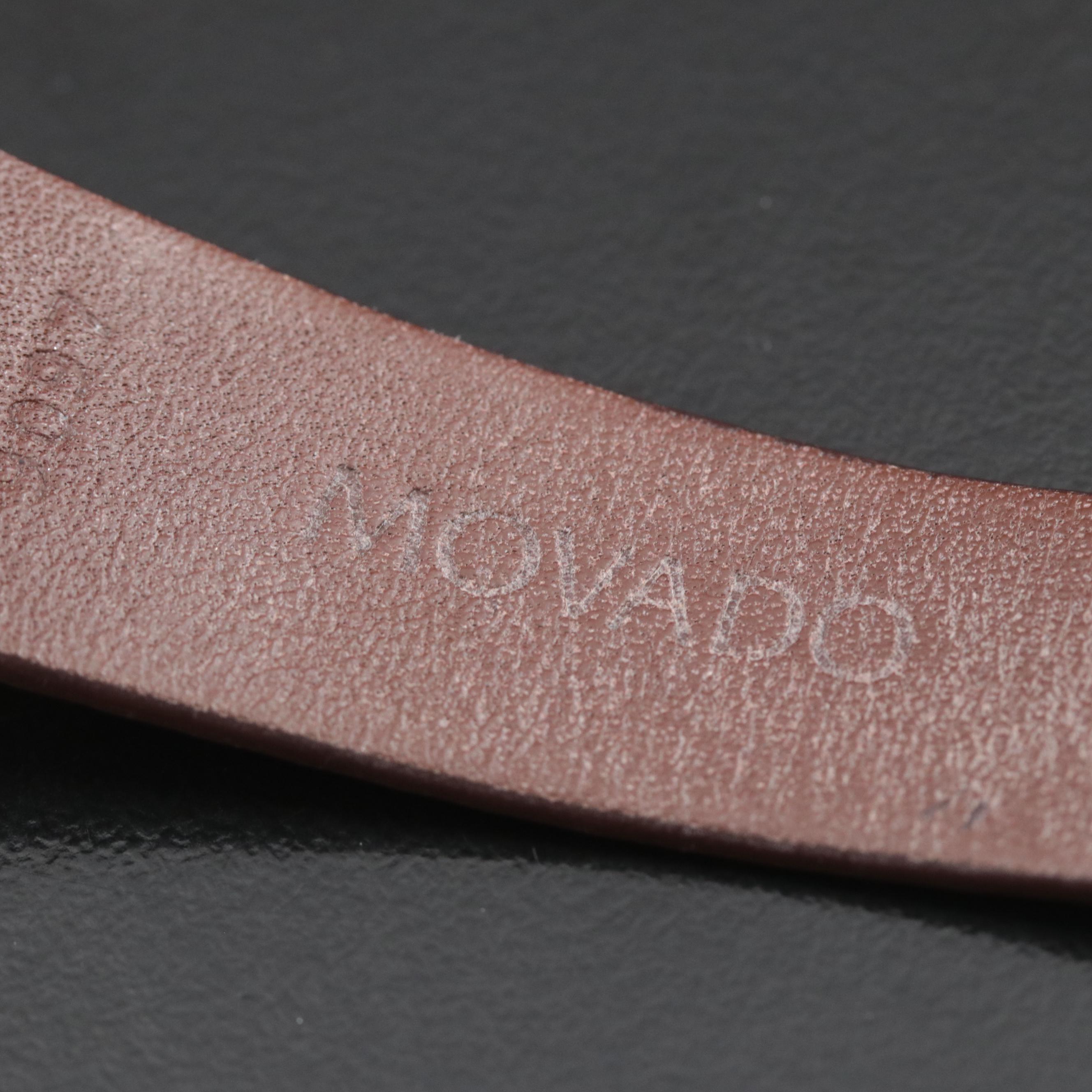 14K Movado Kingmatic Date Watch