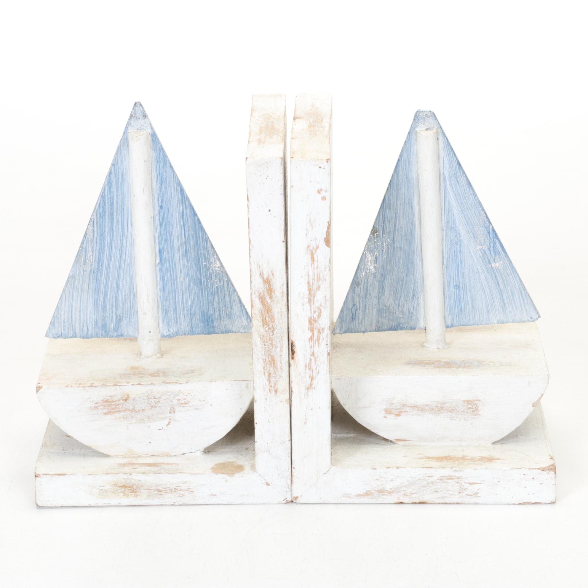 Sailing Collection with Bookends, Candle Holders, and Other Decor