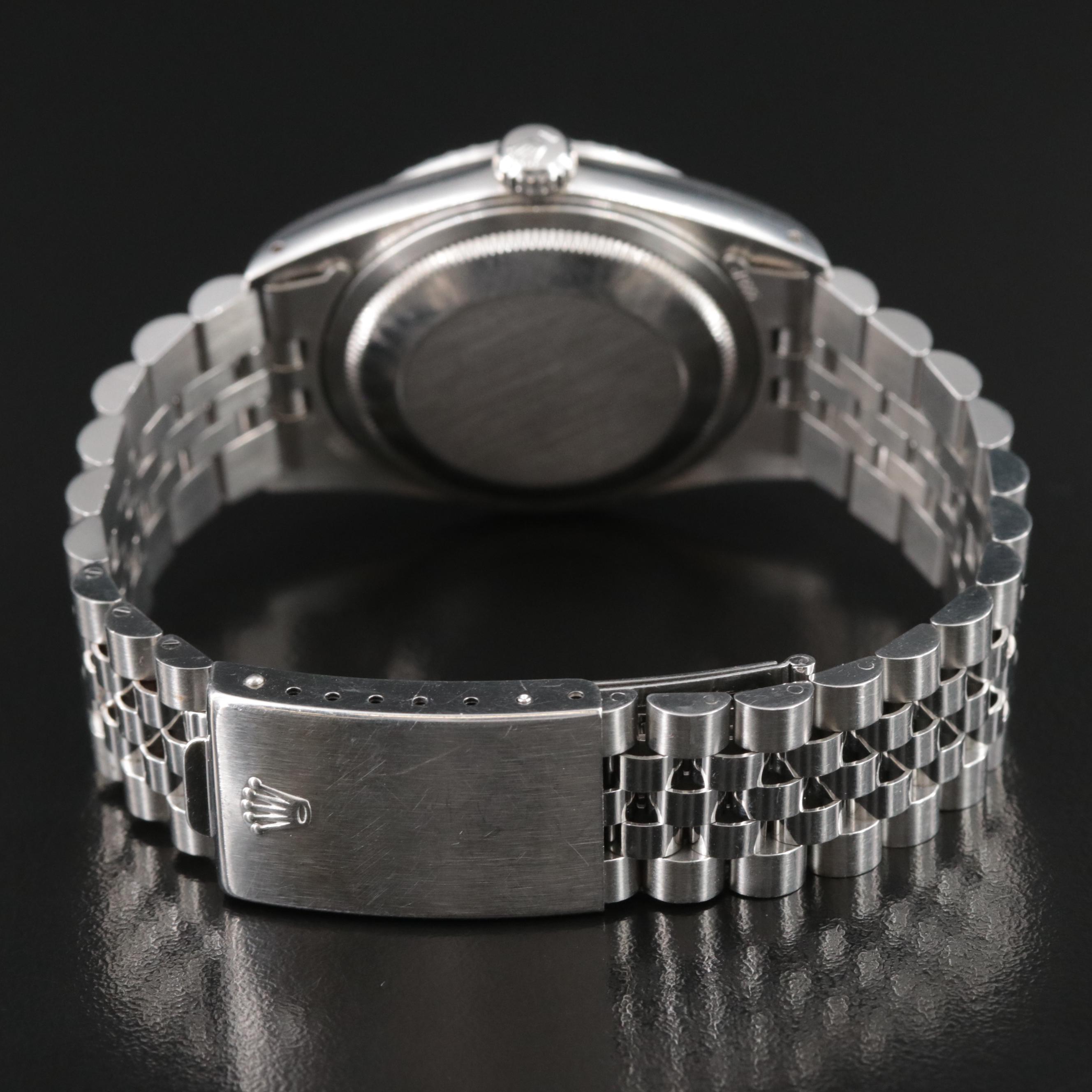 1991 Rolex Datejust 16220 Steel Watch